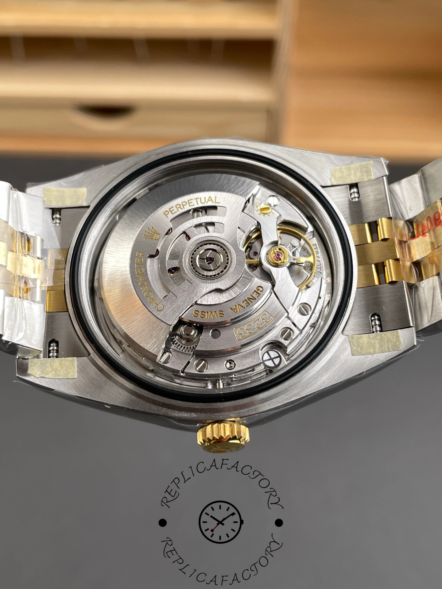 2022 Rolex Datejust Champagne Diamond Dial Two Tone M126333-0012 41mm Mens Replica Watch