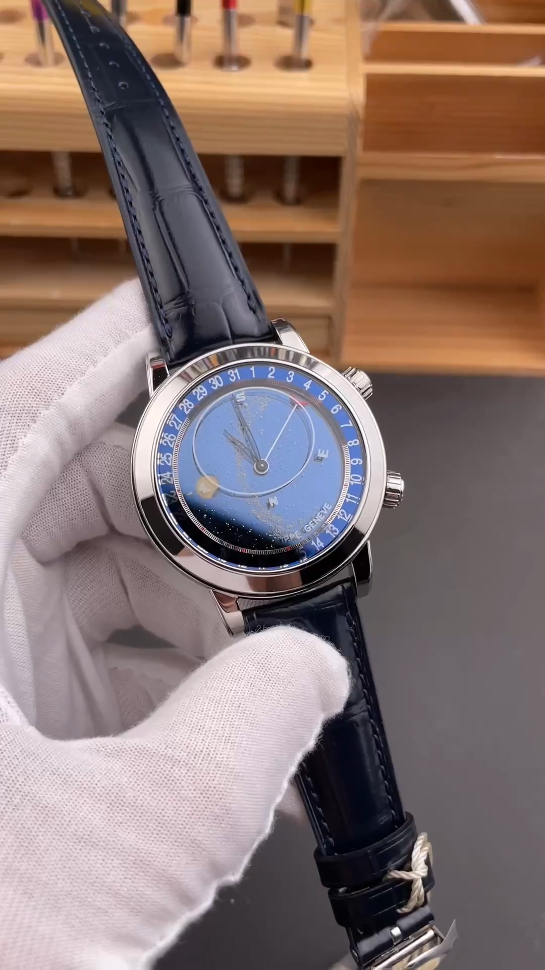 Patek Philippe Grand Complications Celestial Moon Age 6102P-001