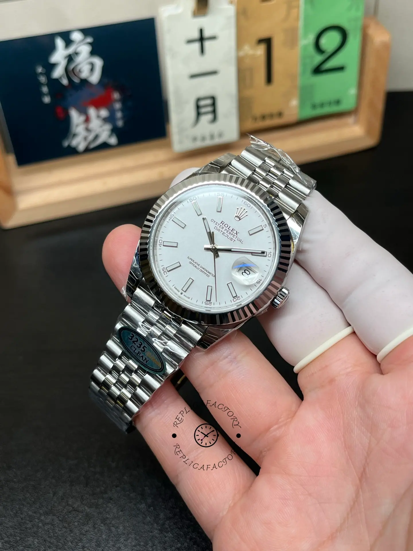 Rolex Datejust 41 Steel & White Gold White Dial Jubilee Bracelet M126334 0010 Men's Watch