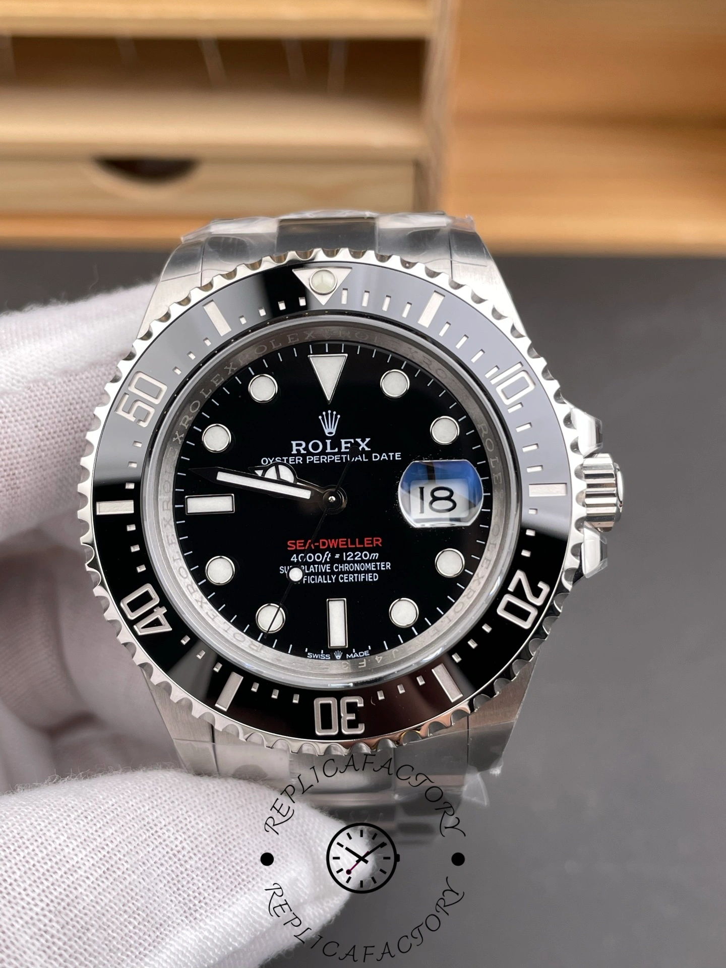 Rolex Sea-Dweller 126600 0002 43mm Replica Black Dial Watch