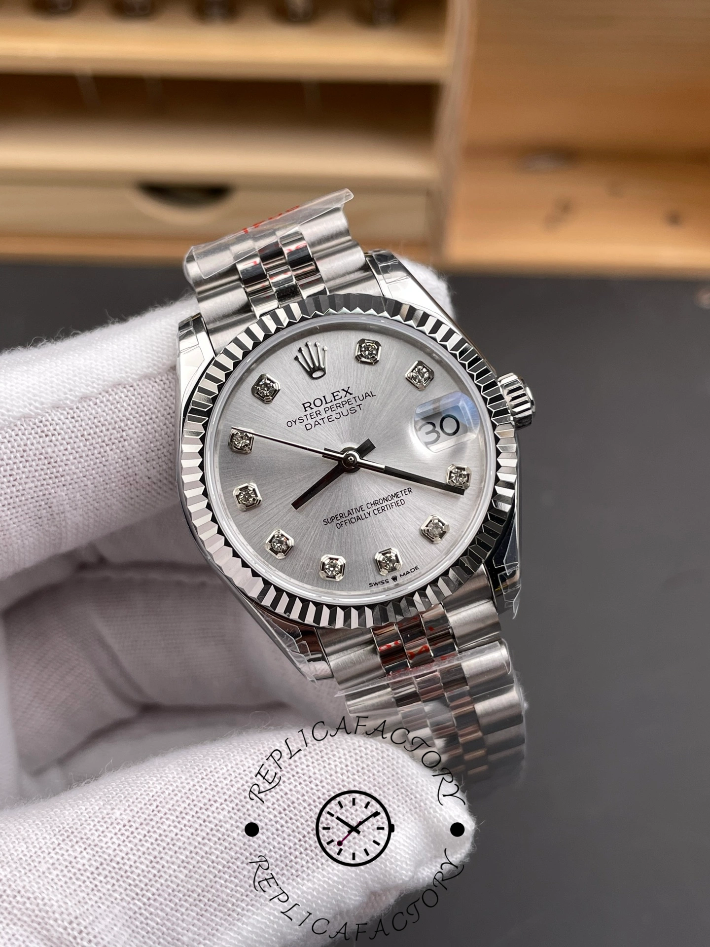 Rolex Datejust 31 and 41mm Oystersteel Silver Dial m278274 0030