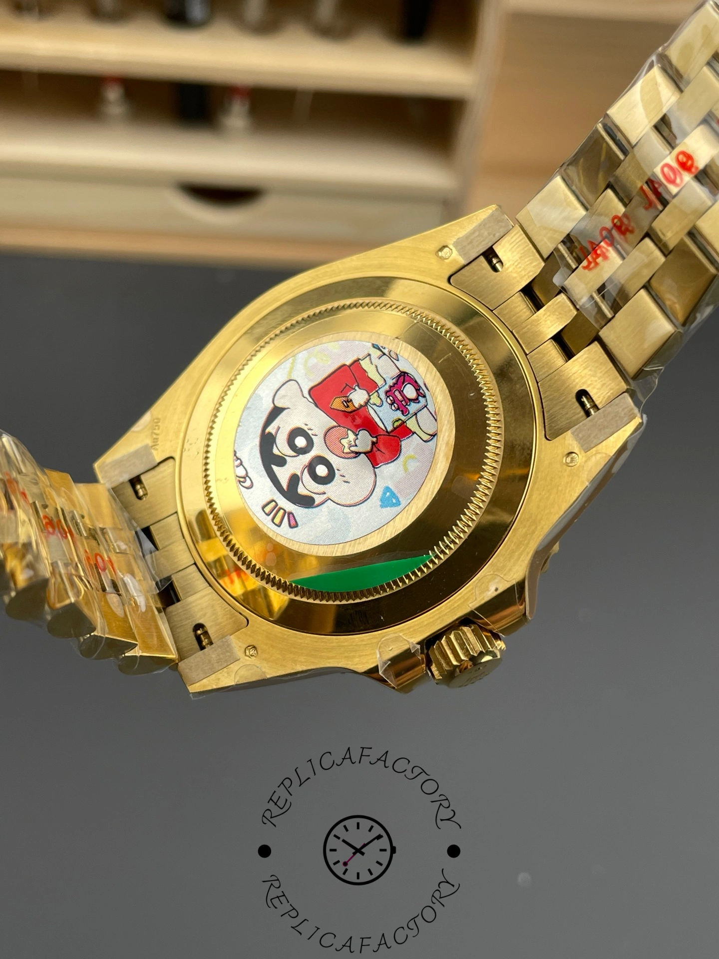2025 Rolex GMT Master II 18 kt Yellow Gold m126718grnr 0002 40 mm Replica