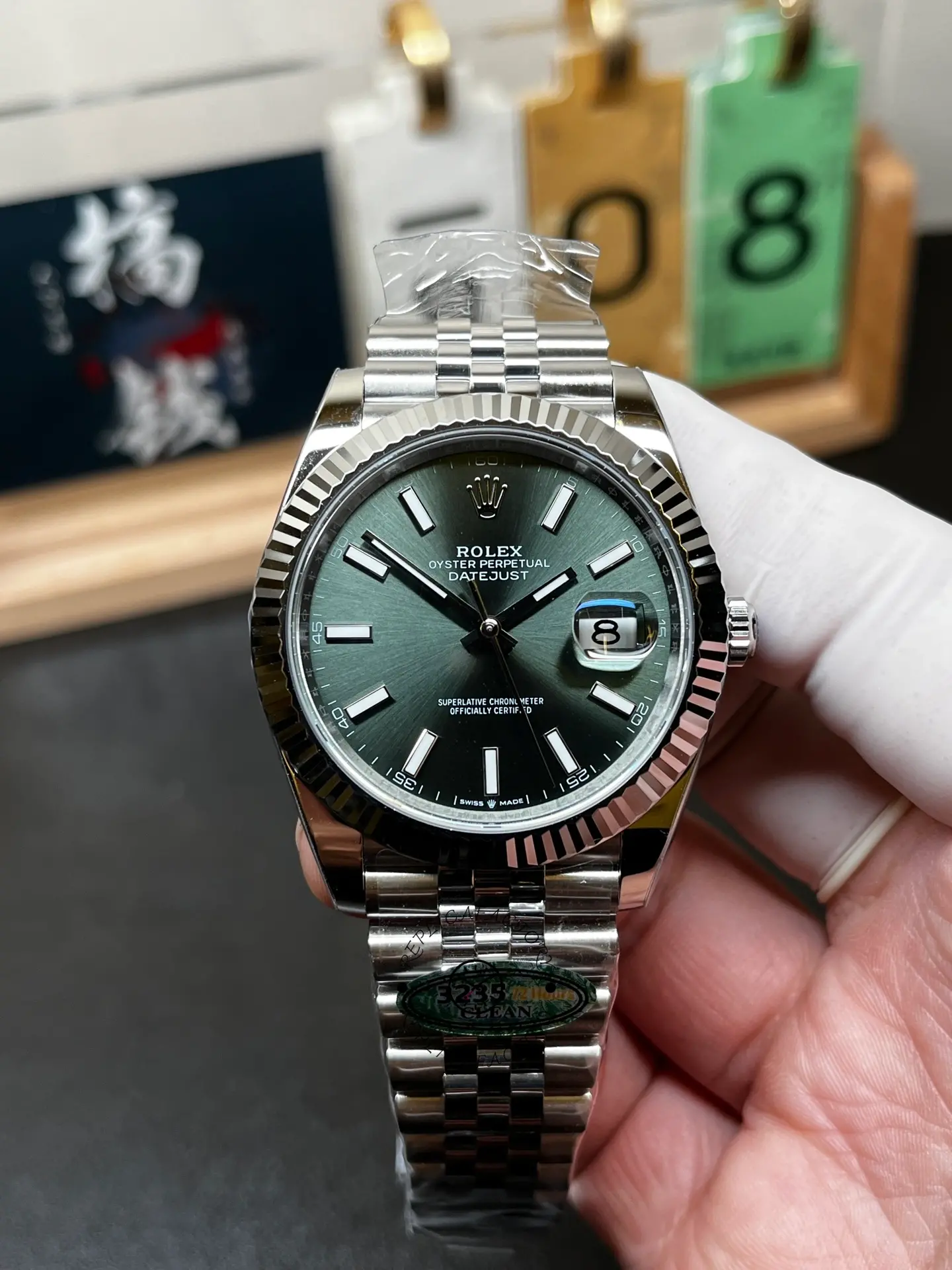 Rolex Datejust 126334 0028 41 Oystersteel and White Gold Mens Watch