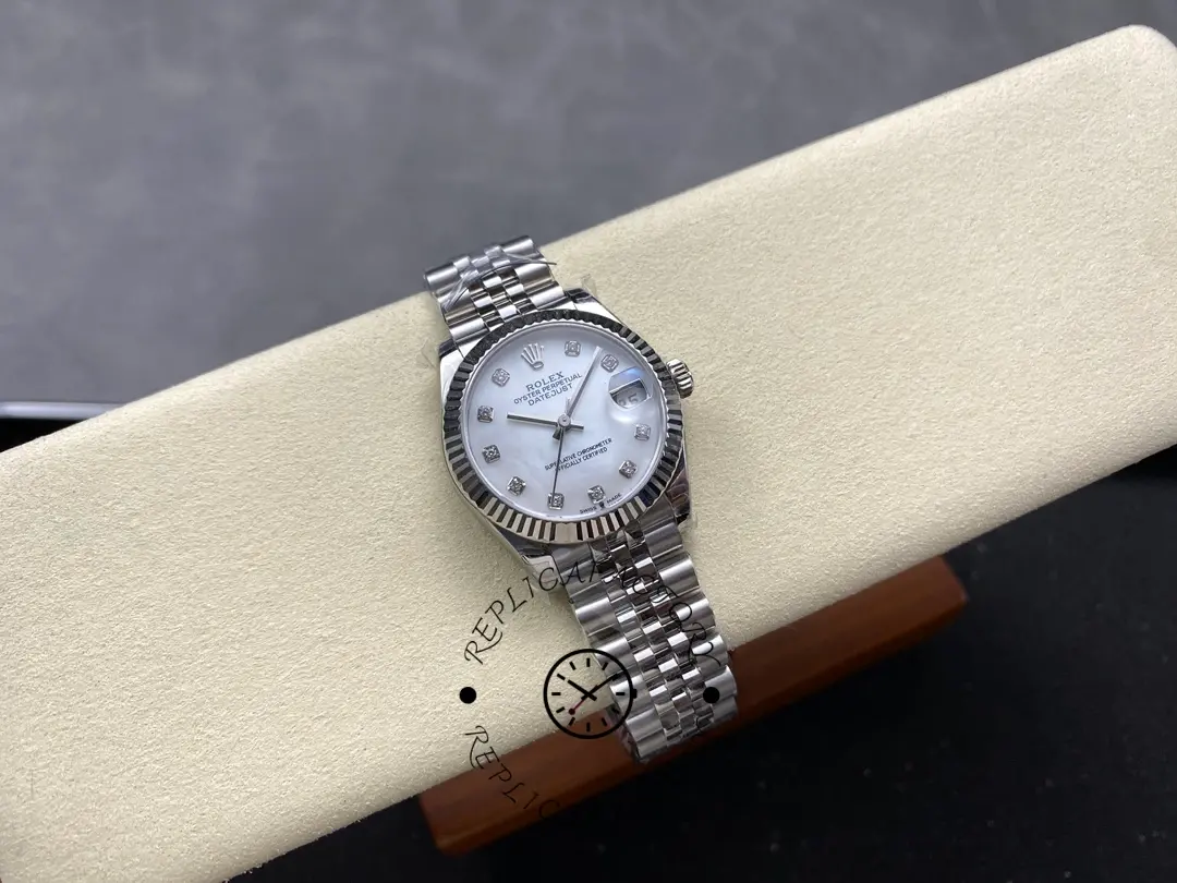 Rolex Datejust 31 Steel & 18K White Gold 278274 0006 Women's Watch