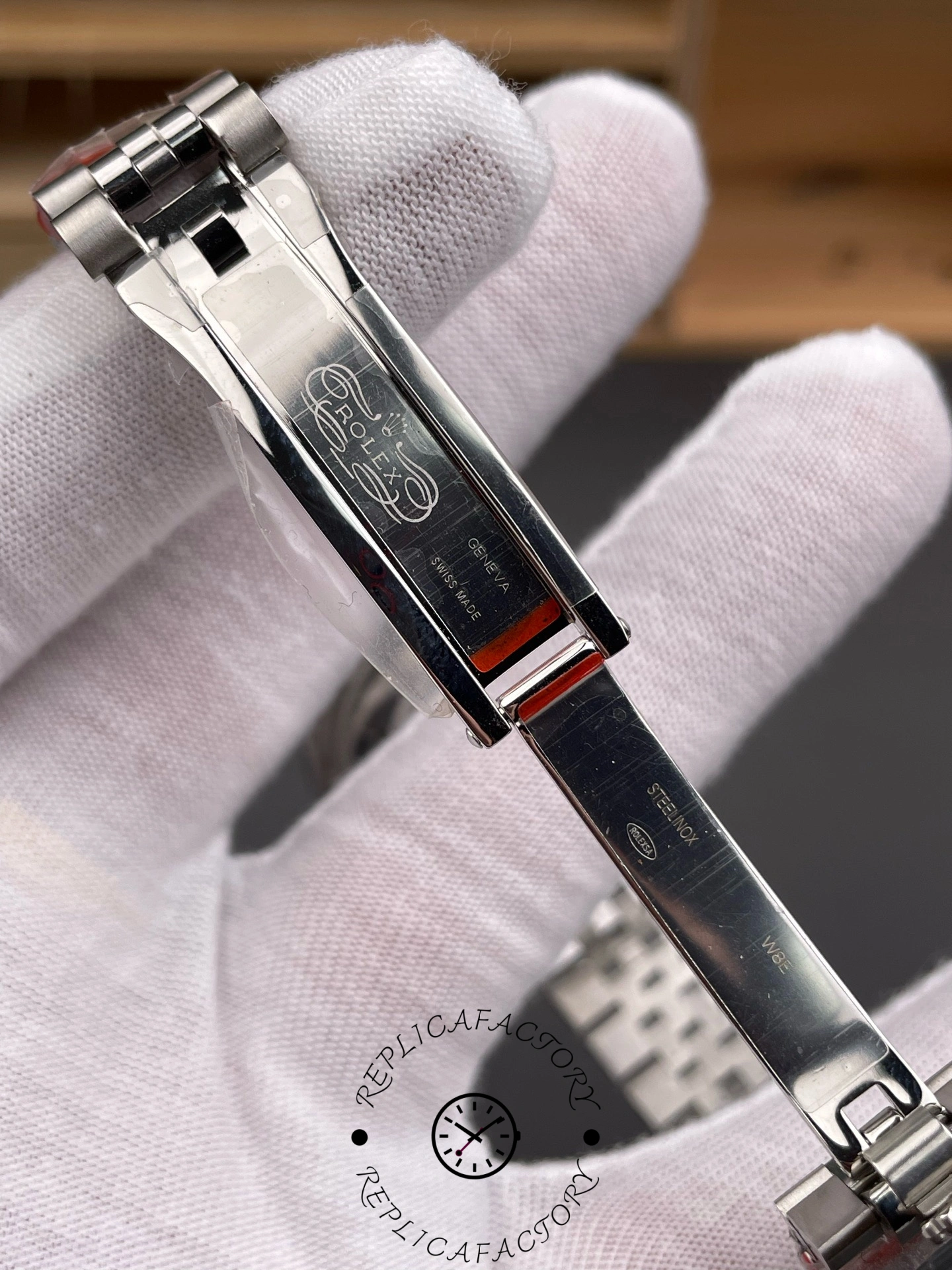 Rolex Datejust m178274 Black Diamond Dial Fluted Bezel 31MM Lady Replica Watch
