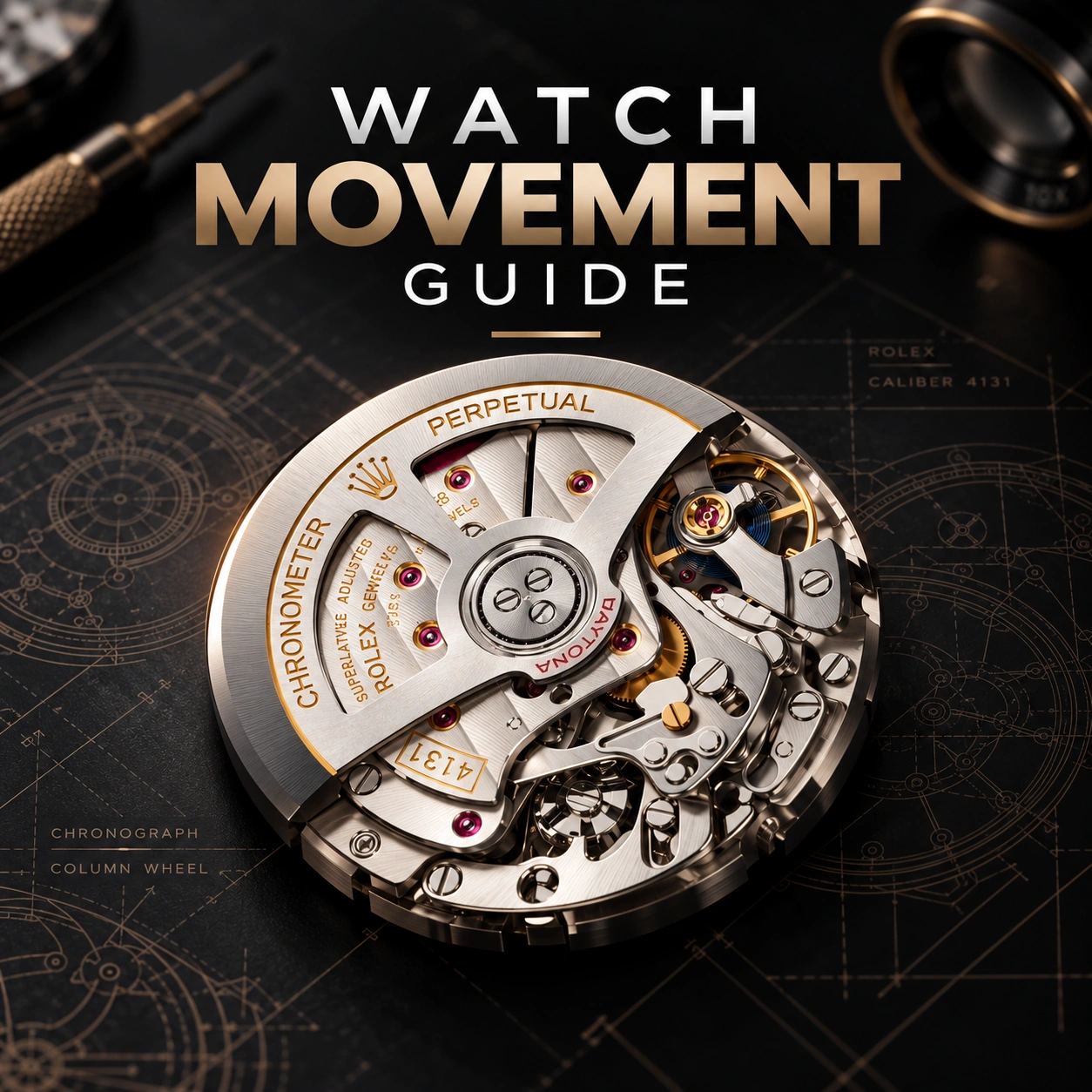 Watch movement guide