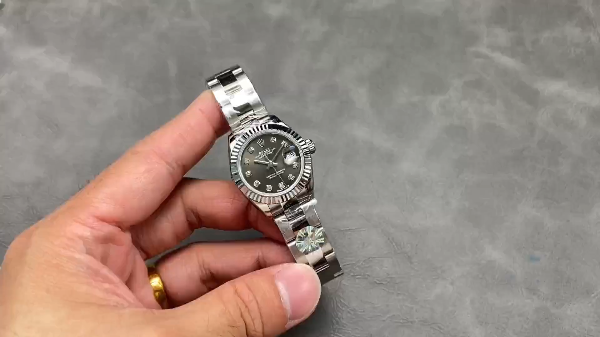 Rolex Datejust 28 Gray Dial 279174 0016 Replica Automatic Women's Watch