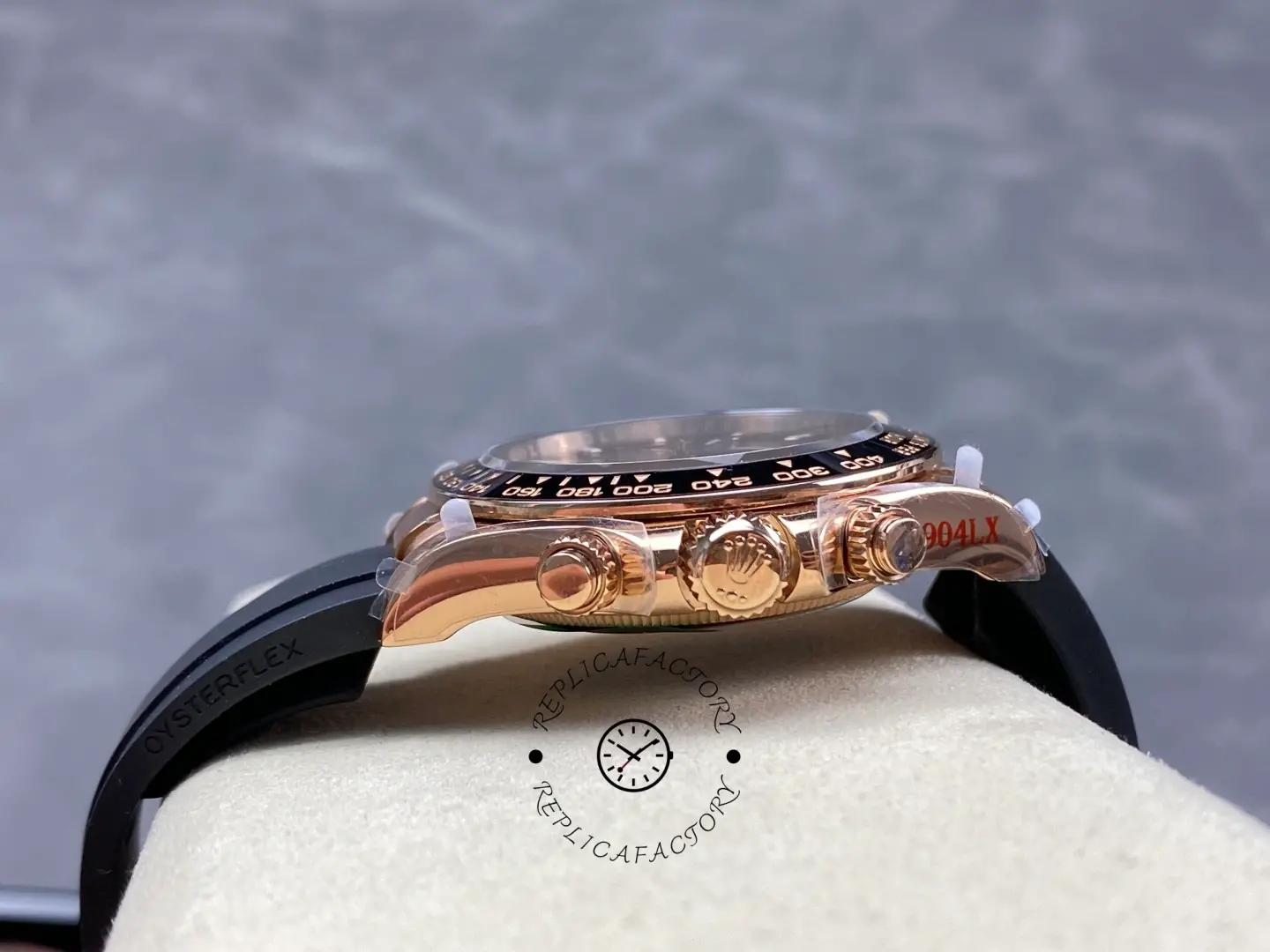 Replica Rolex Daytona Everose Rubber 116515 Chocolate