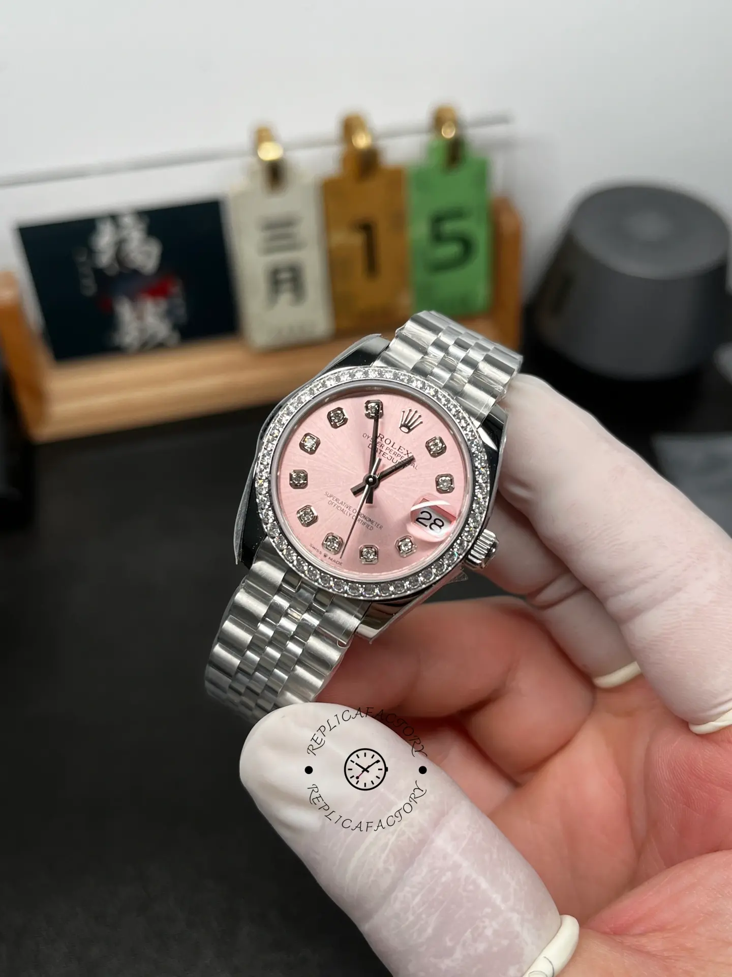 Rolex Datejust 31 m278384rbr 0036 Lady Watch