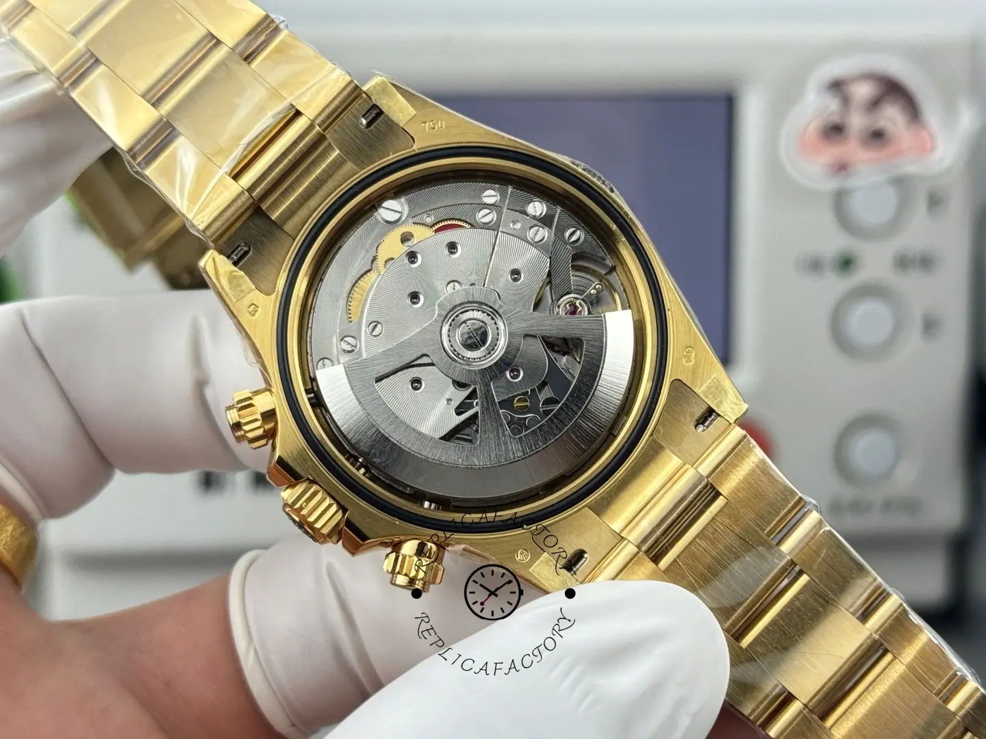 1:1 Clone Rolex Daytona MOP Dial 116568BR 40mm Men's Watch