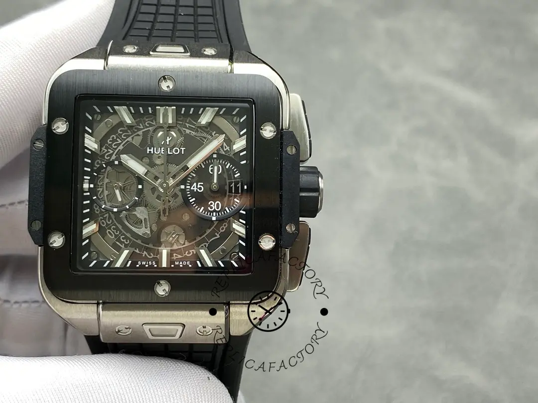Hublot Square Bang Unico Titanium Ceramic 821.NM.0170.RX 42MM Replica