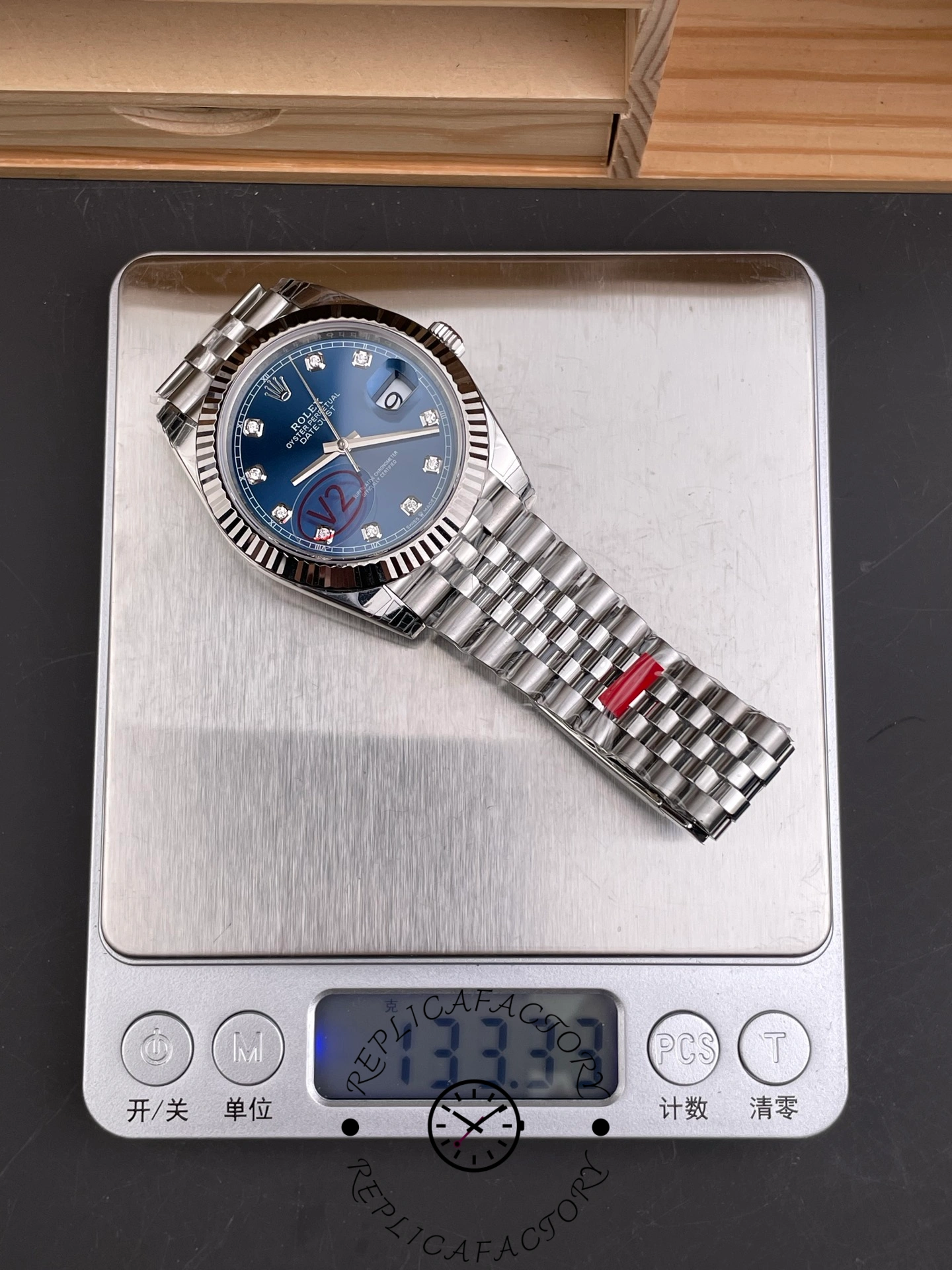 Rolex Datejust 41 White Gold Blue Dial 126334 0016