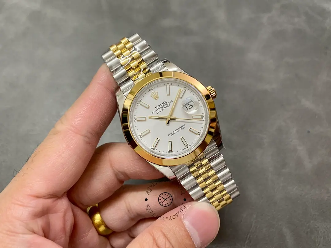 Rolex Datejust 41 Stainless Steel and Yellow Gold M126303 0016 Men's Watch