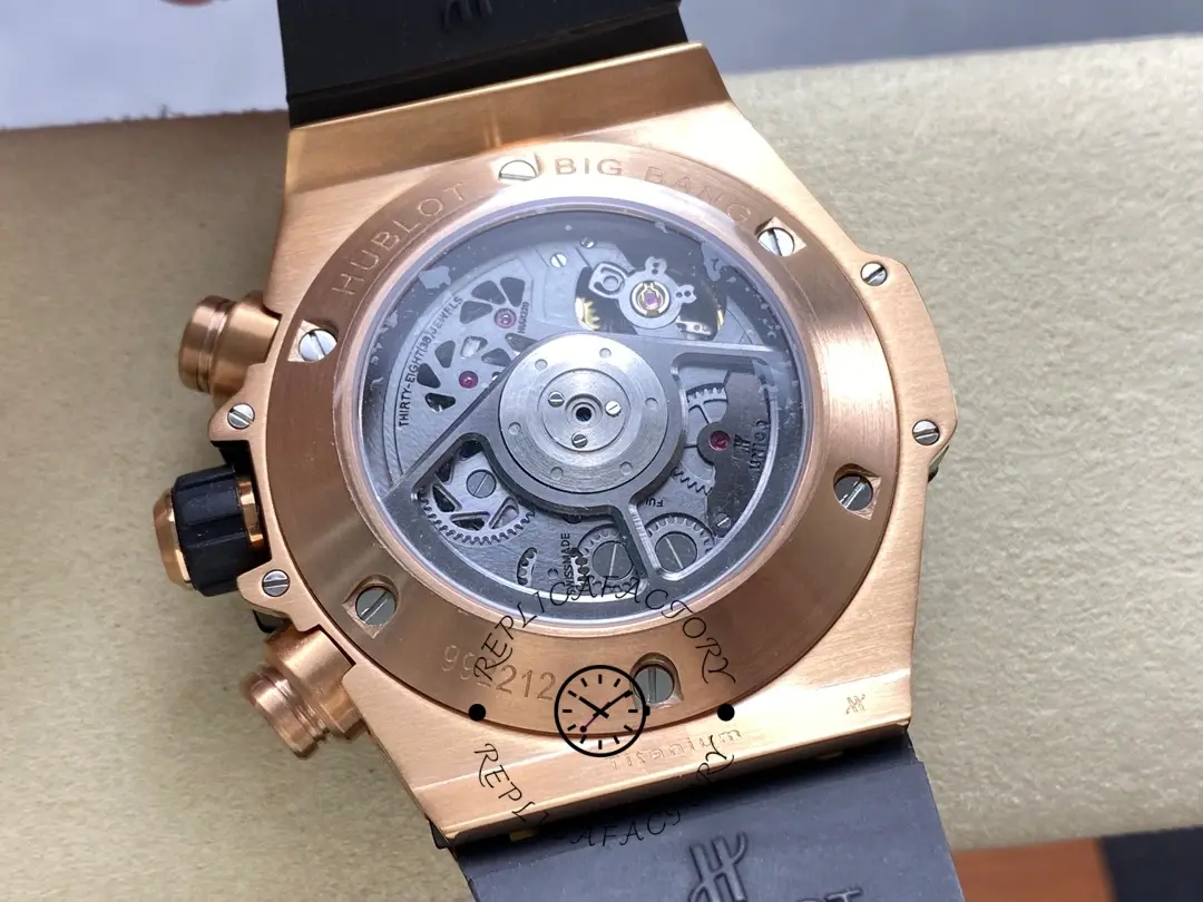 Replica Hublot Big Bang Unico King Gold Blue Ceramic 421.OL.5180.RX