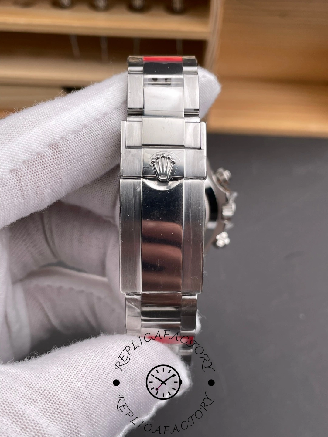 Rolex Cosmograph Daytona 116509 Blue Index Dial 40MM Mens Replica Watch