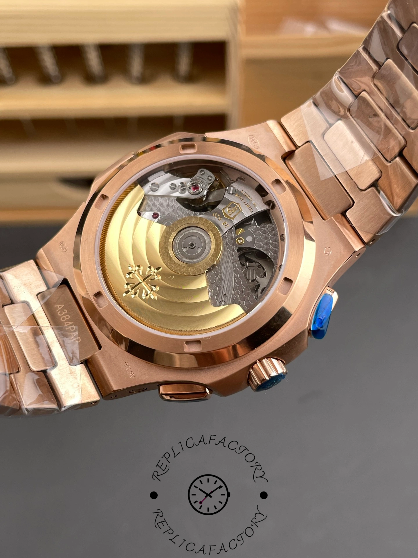 Patek Philippe 5990/1R-001 1:1 Clone Nautilus Blue Dial Watch