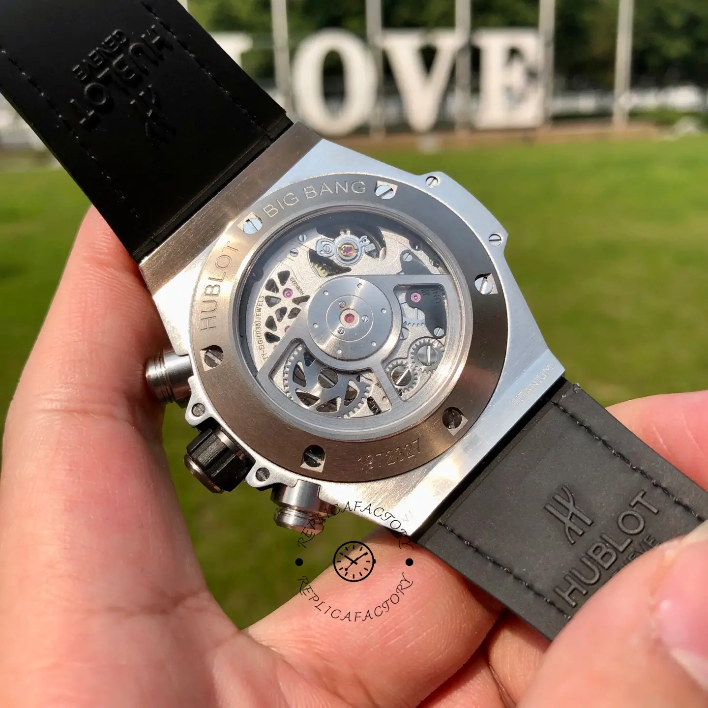 Hublot Big Bang Unico 1:1 Clone 45 Rainbow 411.OX.9910.LR.0999 Men's Watch