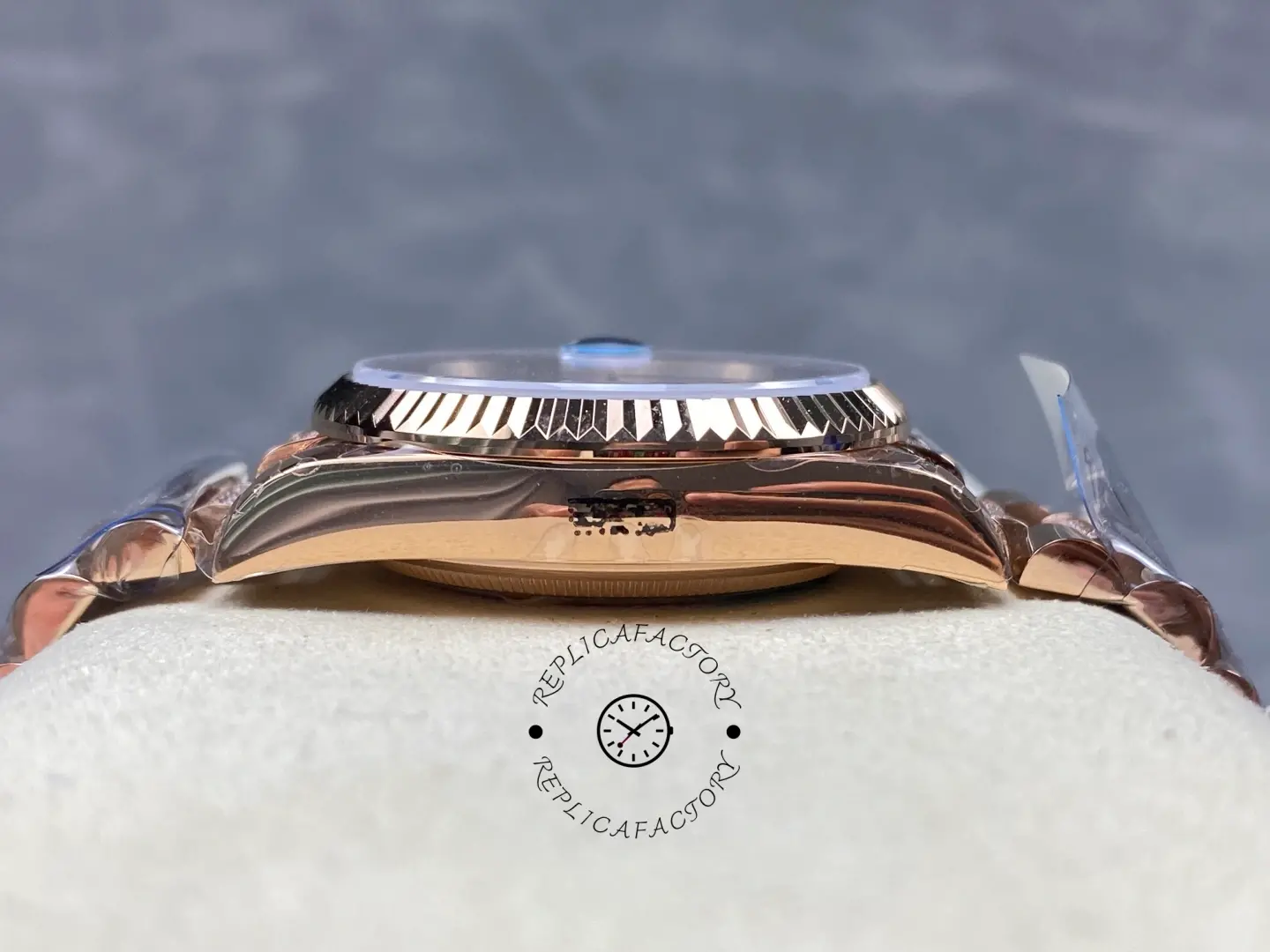 Rolex Day-Date 36 Automatic White Roman Dial Replica 128235 0071