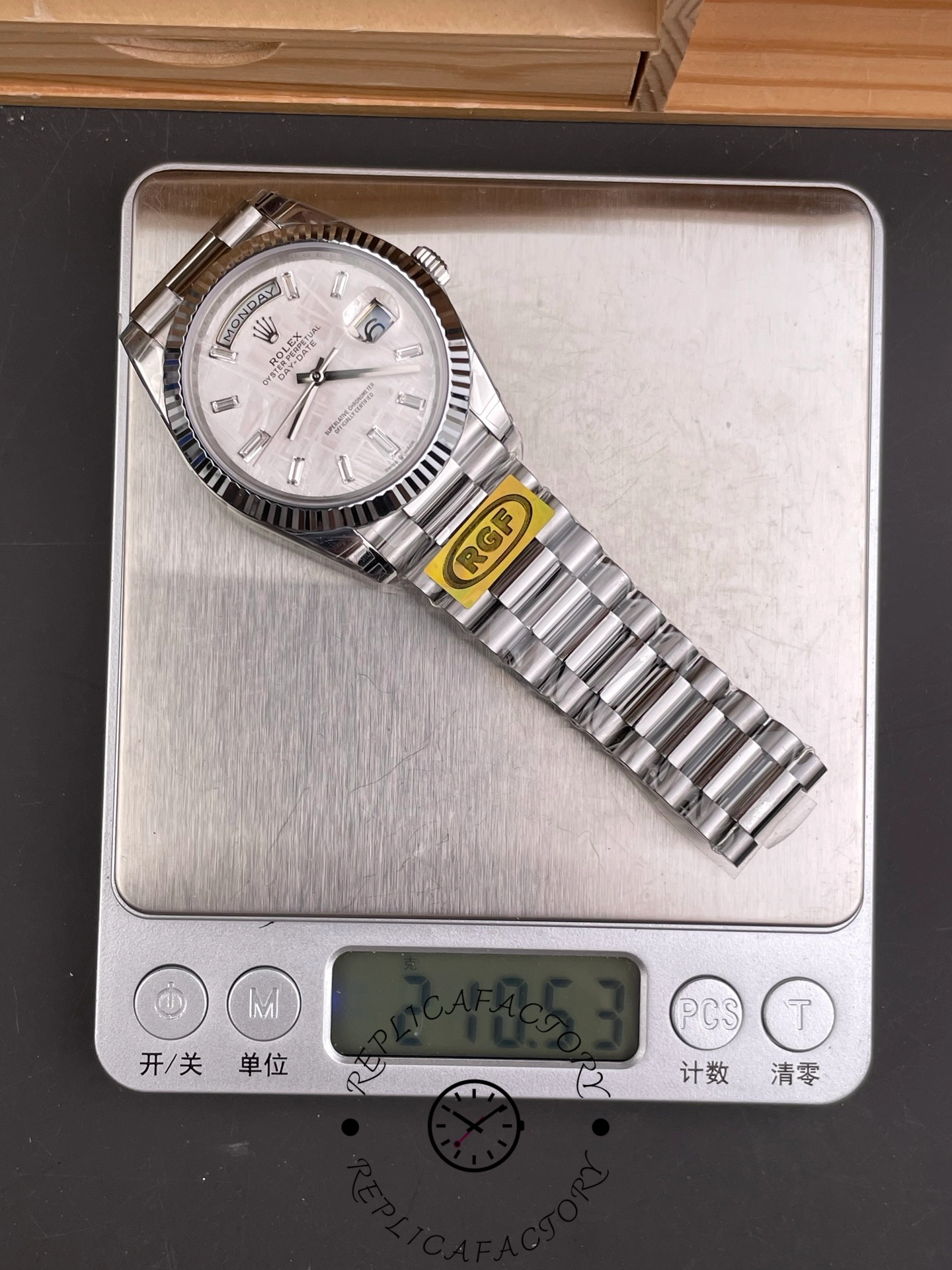 Rolex Day-Date 40 Meteorite Diamond Dial M228239-0055