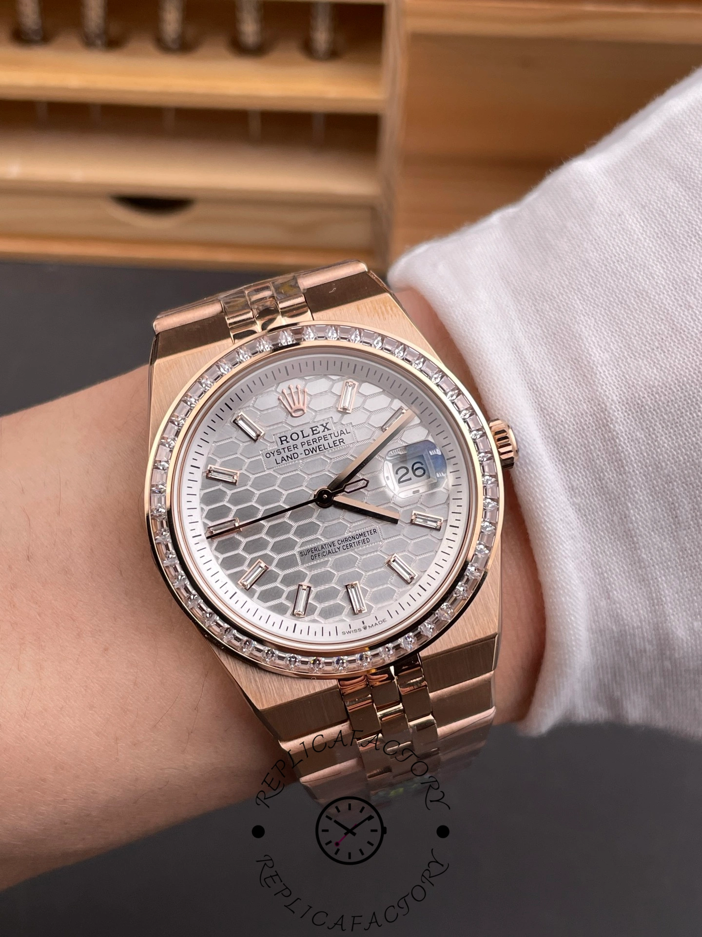 2025 Rolex Land Dweller m127385tbr 0003 Replica