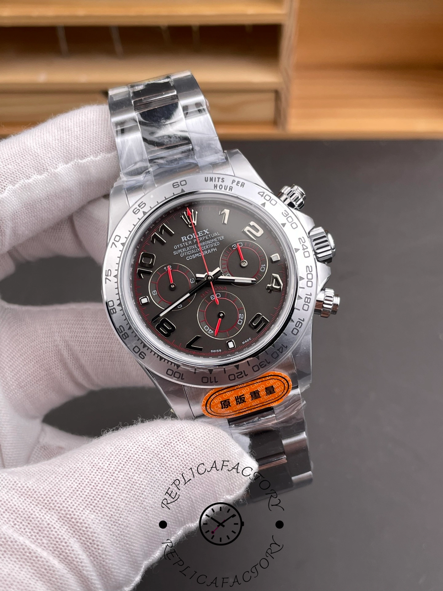 Rolex Cosmograph Daytona 116509 Black Arabic Racing Dial