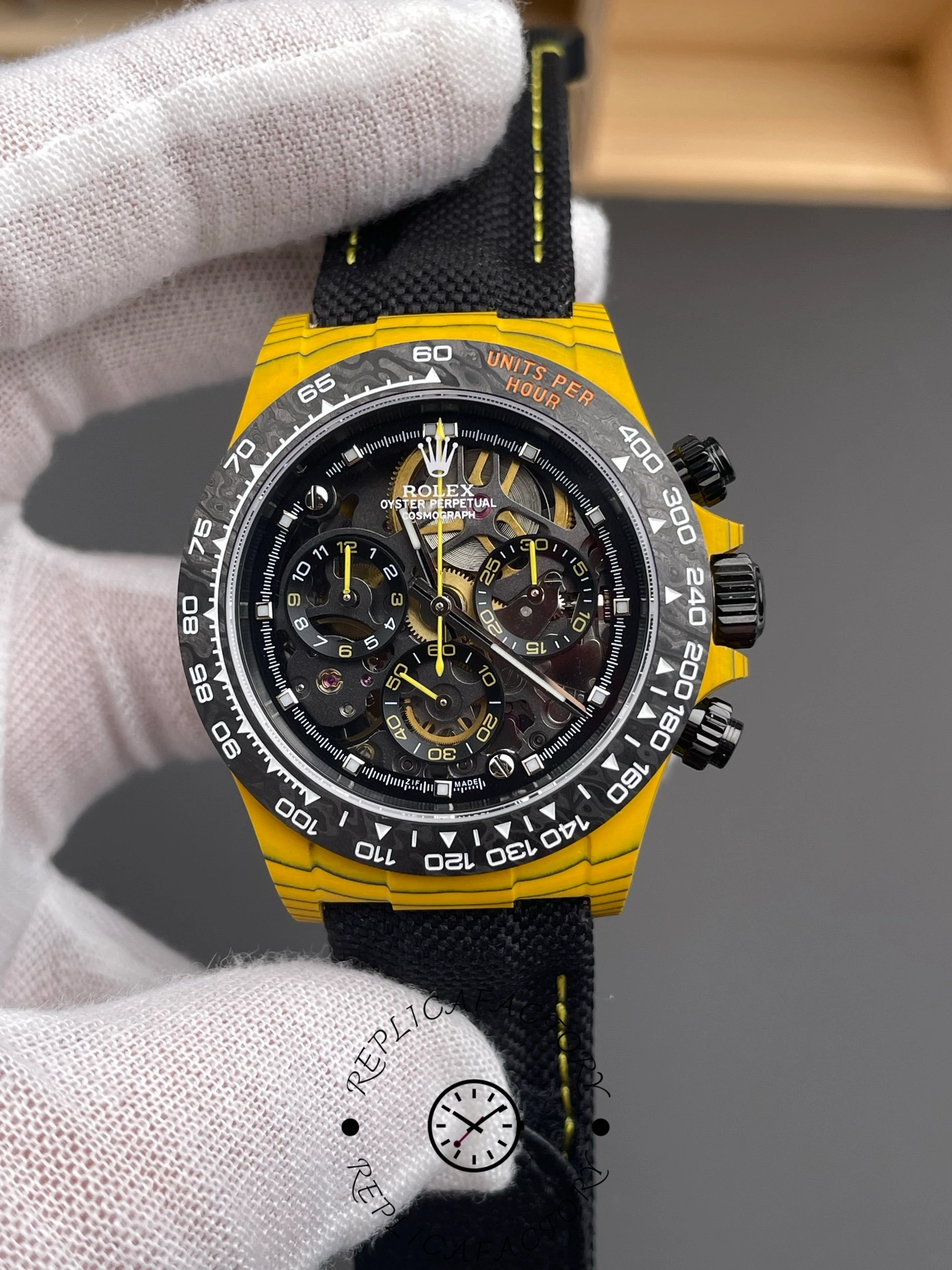 Rolex Daytona 4130 DIW Skeleton Carbon Fiber Edition