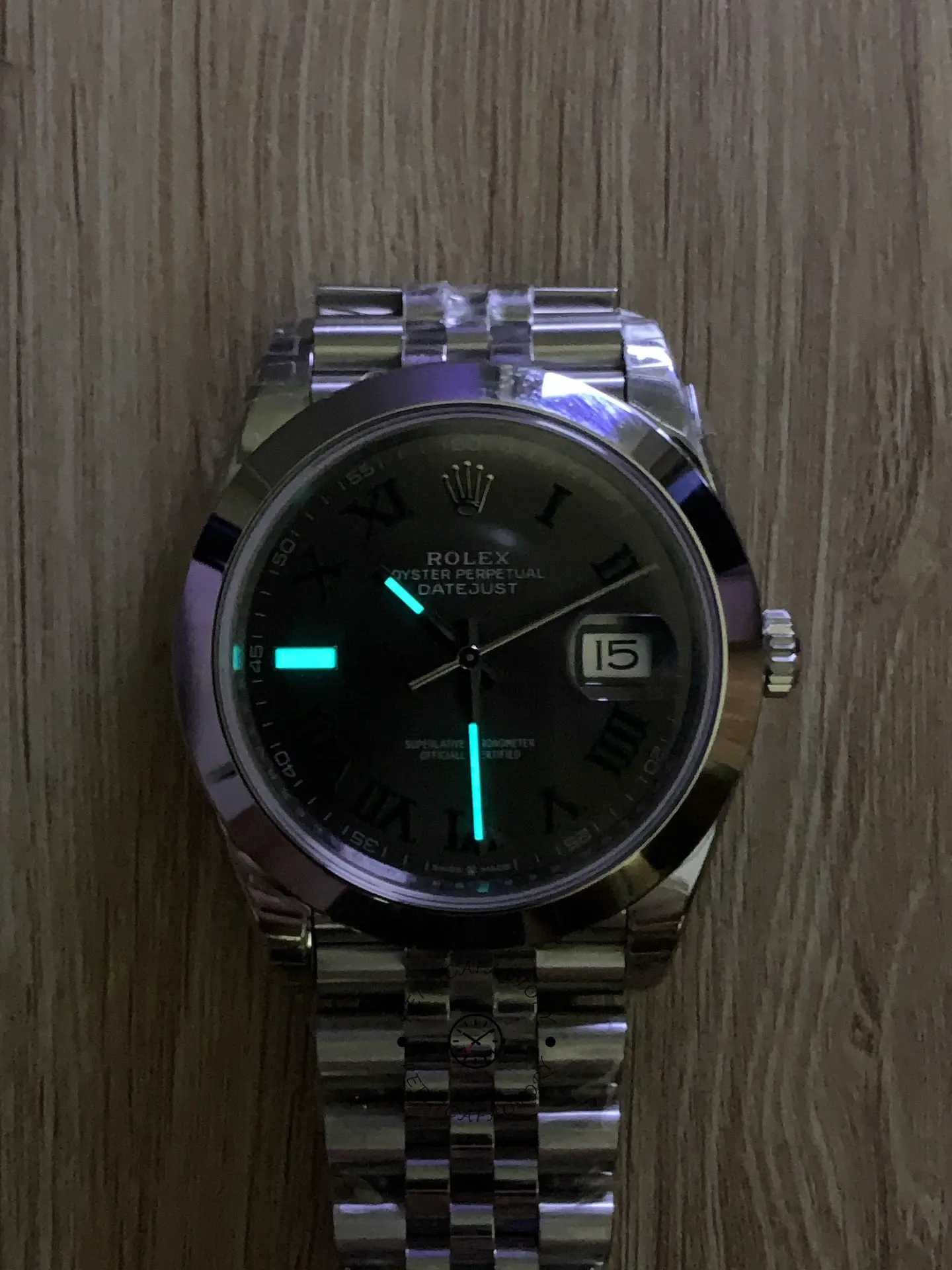 Rolex Datejust 41mm Stainless Steel m126300 0014 Slate Roman Jubilee