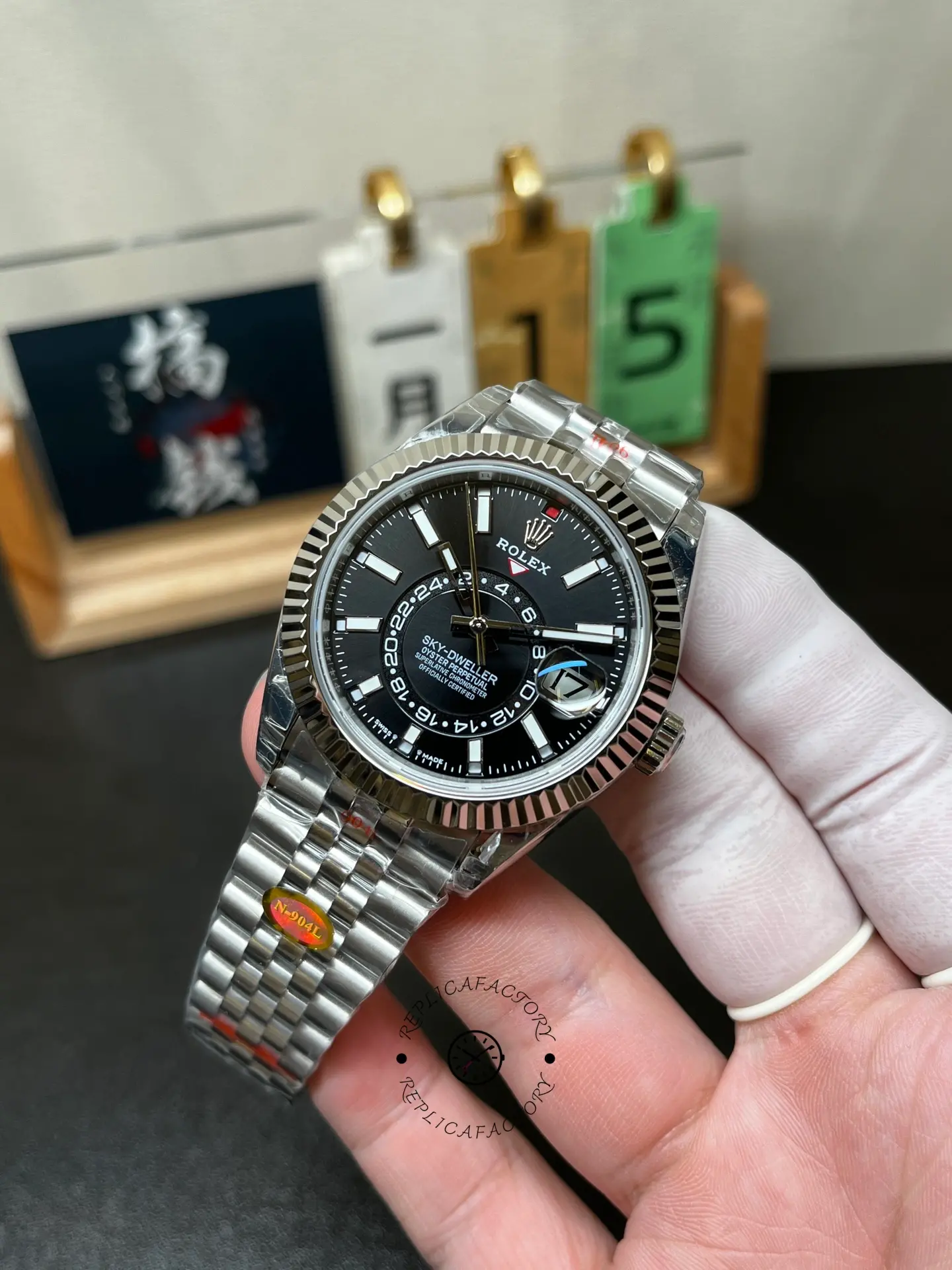 Rolex Sky Dweller Black Dial Jubilee m336934 0008 Automatic 42MM