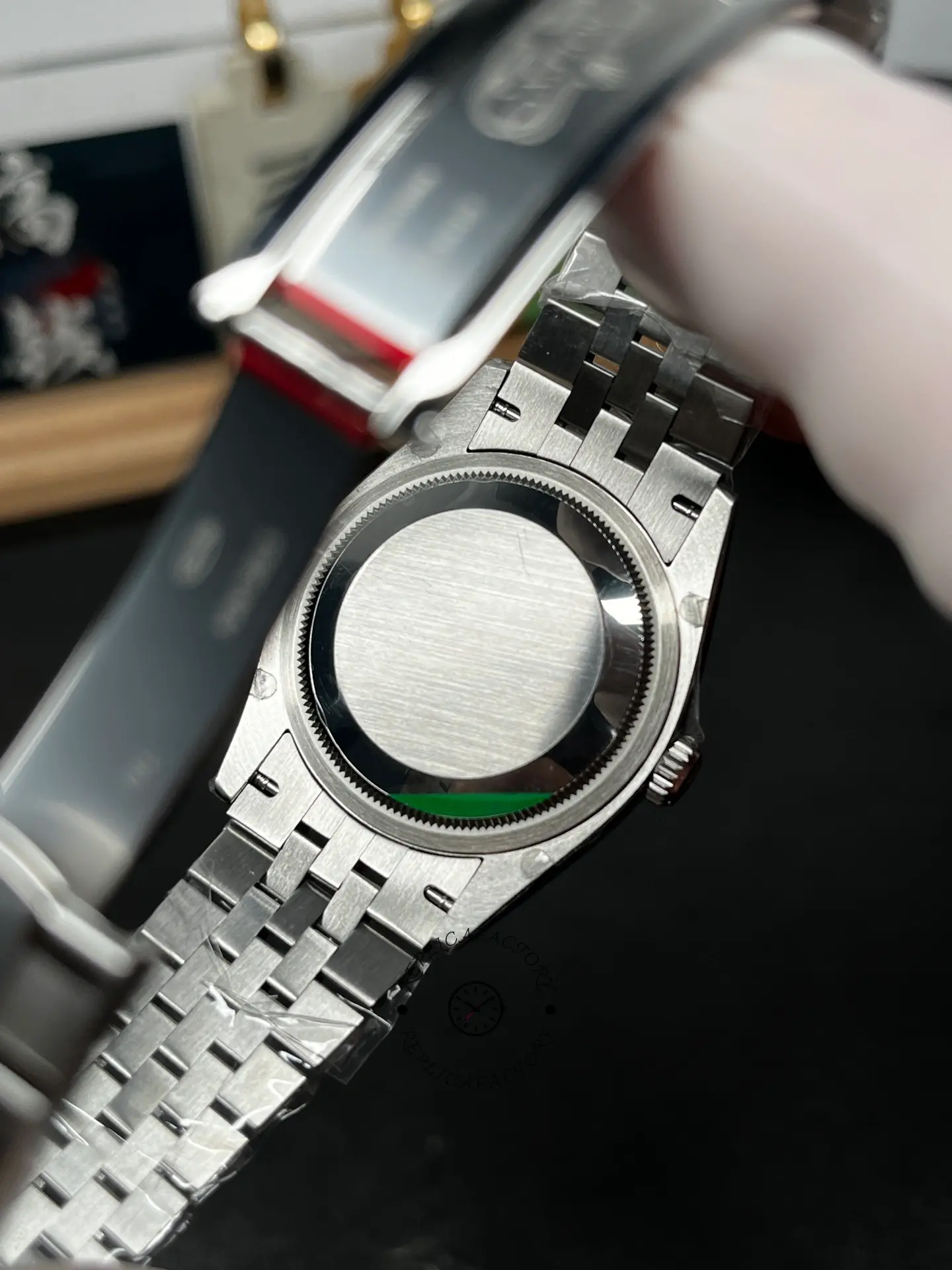 Rolex Datejust 126234 Fluted Bezel Black Index Dial 36MM Unisex Replica Watch
