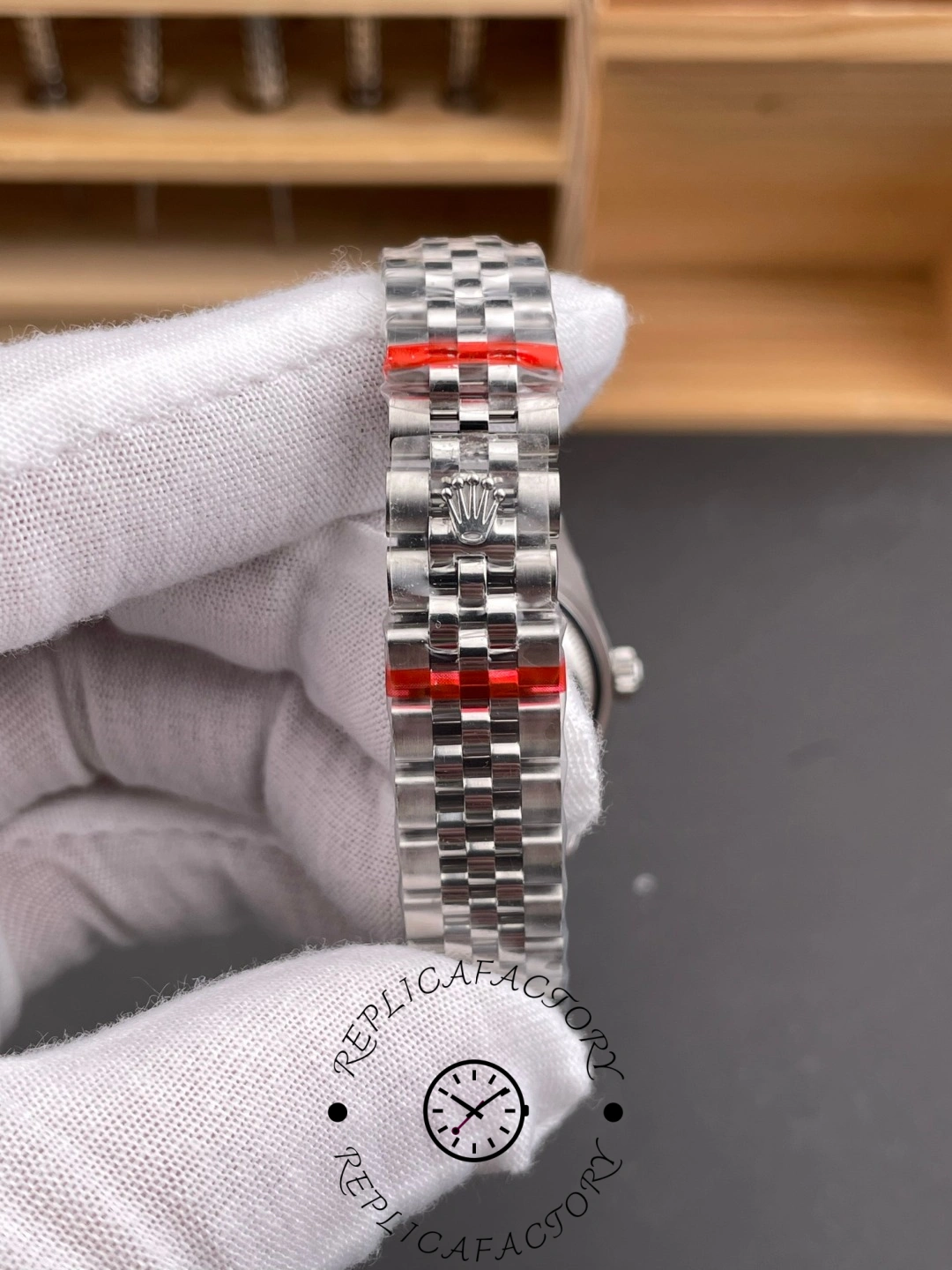 Rolex Datejust 279174 Stainless Steel Pink Diamond Dial 28mm Lady Replica Watch
