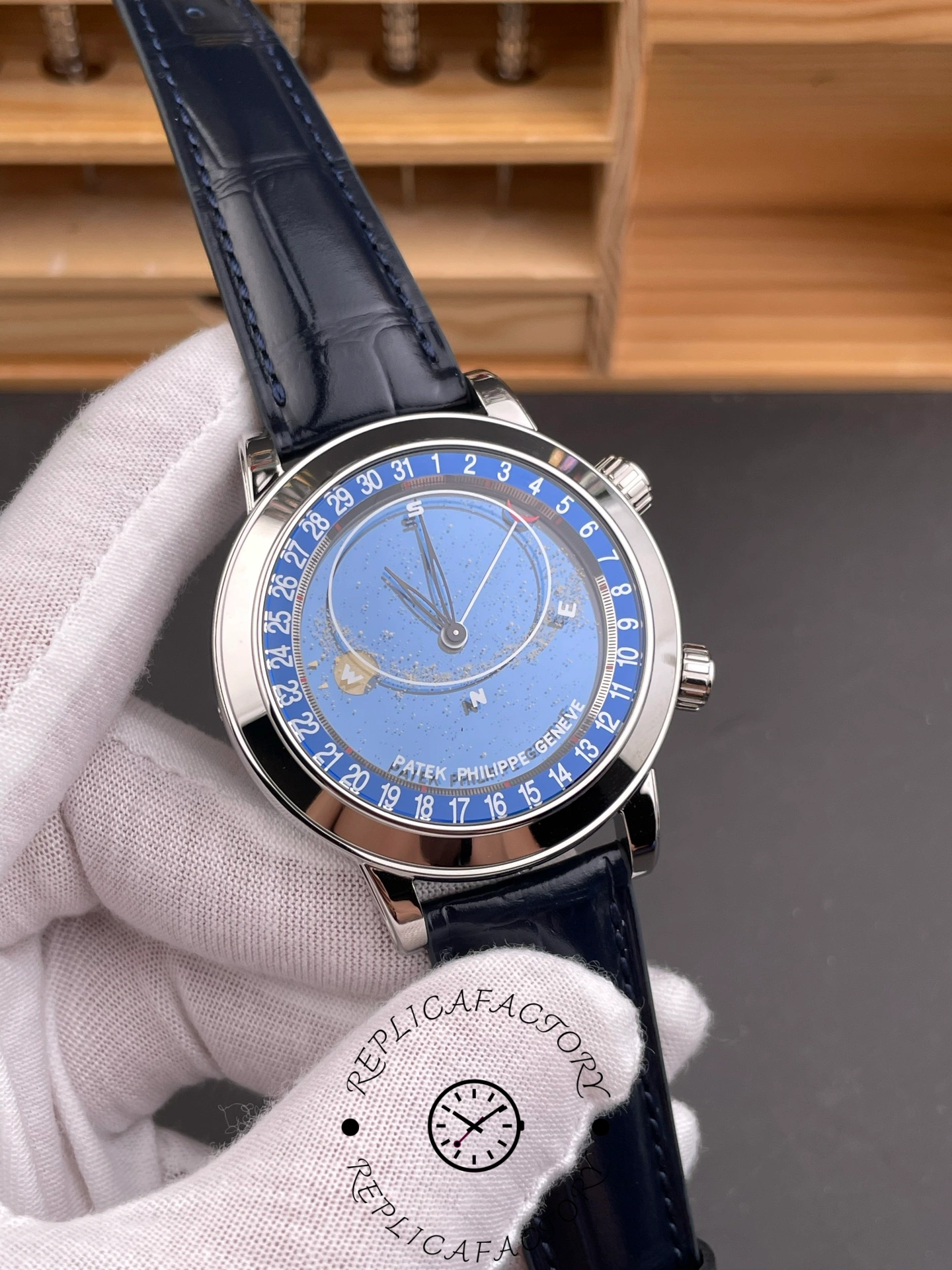 Patek Philippe Grand Complications Celestial Moon Age 6102P-001
