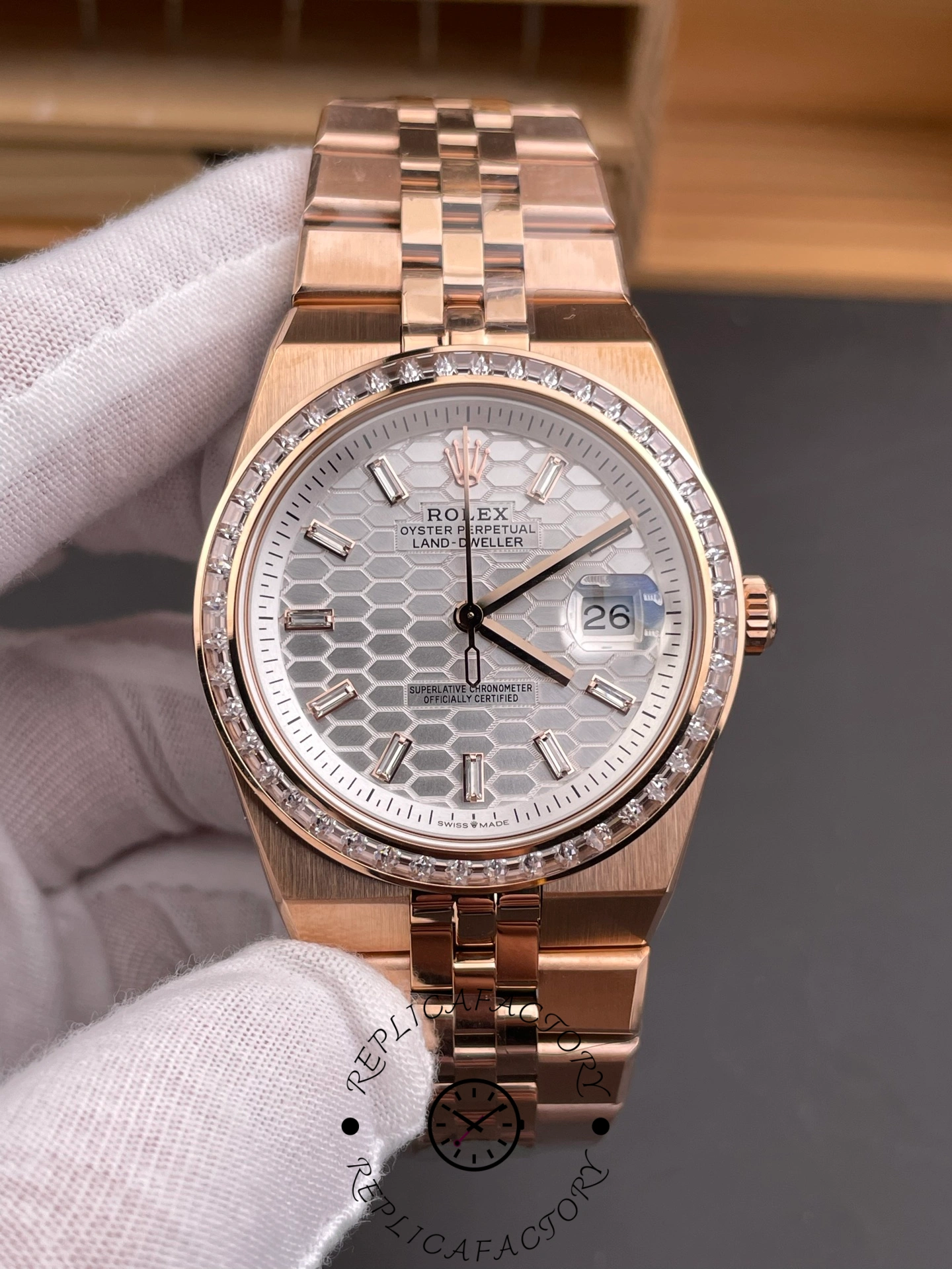 2025 Rolex Land Dweller m127385tbr 0003 Replica
