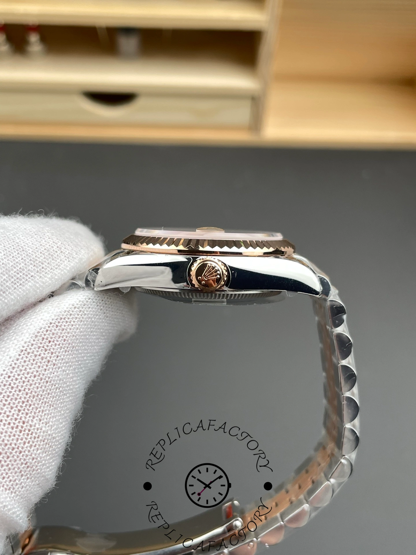 Rolex Datejust 31 Rose Diamond Dial M278271 0024 Women's Watch