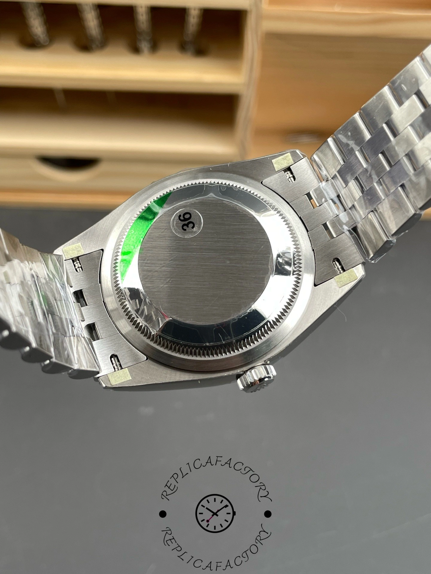 Rolex Datejust 126234 Fluted Bezel White Roman Dial 36MM Unisex Replica Watch