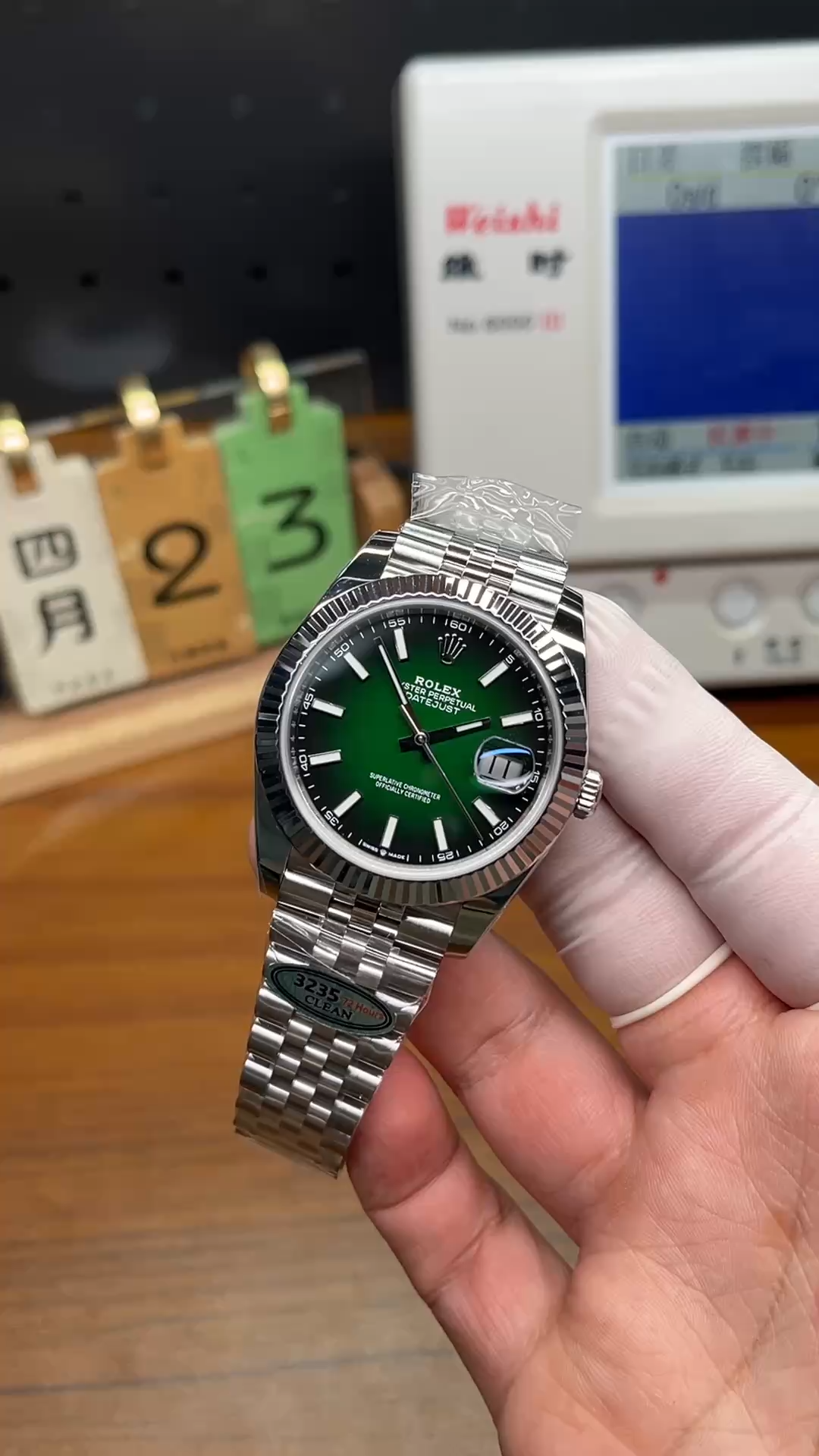 Rolex Datejust 126334 41mm Green Gradient Dial 1:1 Clone 2026