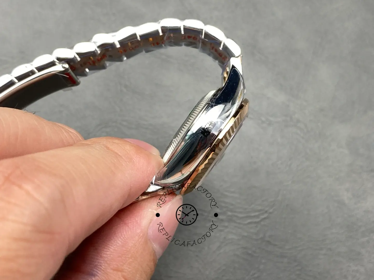 Rolex Datejust 28mm Stainless Steel and Everose Gold 279171 0013 Mop Diamond Jubilee