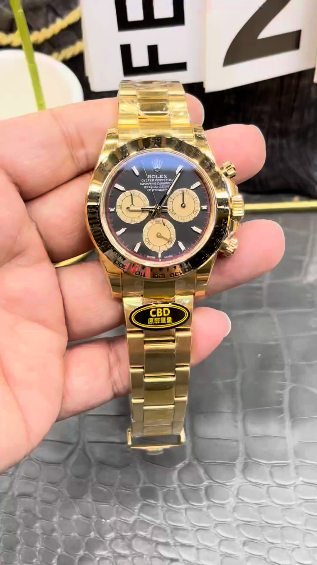 Rolex Daytona 126508 0002 Two Tone Black Dial Replica Watch