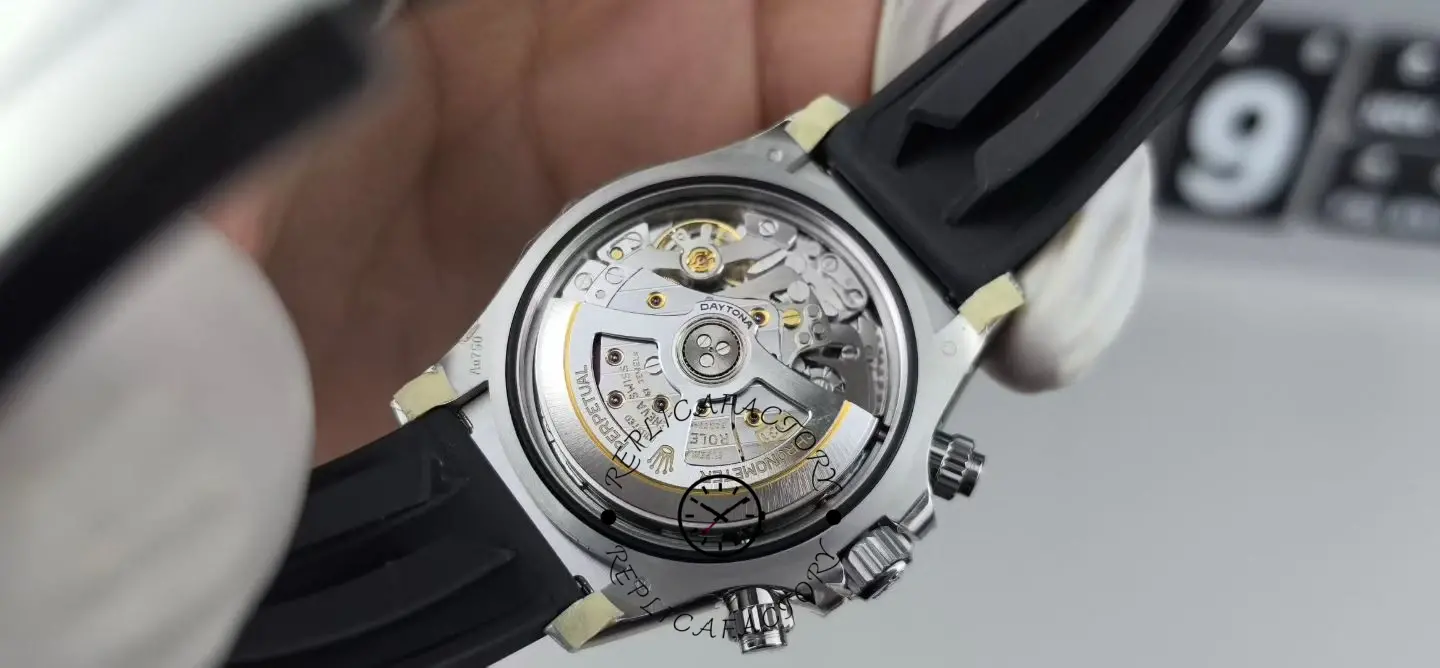 Rolex Cosmograph Daytona White Gold 126519LN 0004 Bright Black Steel Diamond