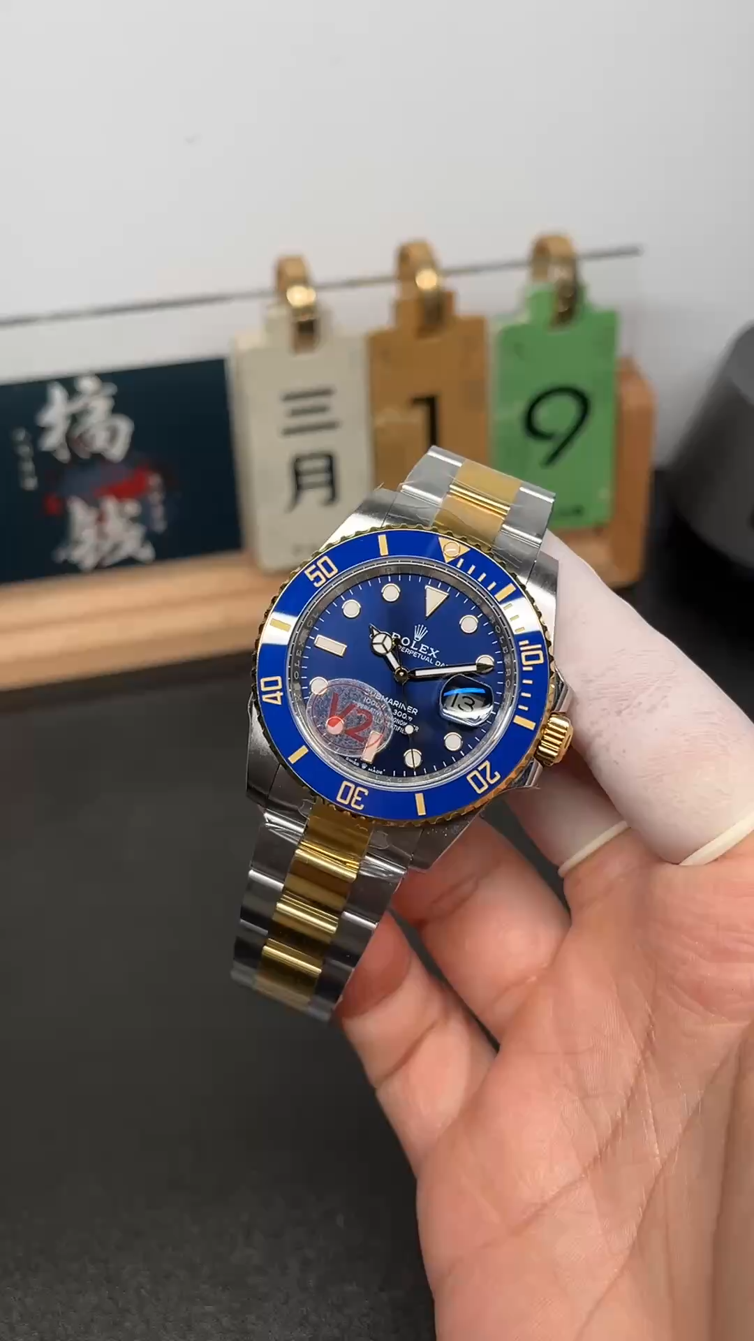 Rolex Submariner 126613LB Blue Dial Blue Bezel 41mm Mens Replica Watch