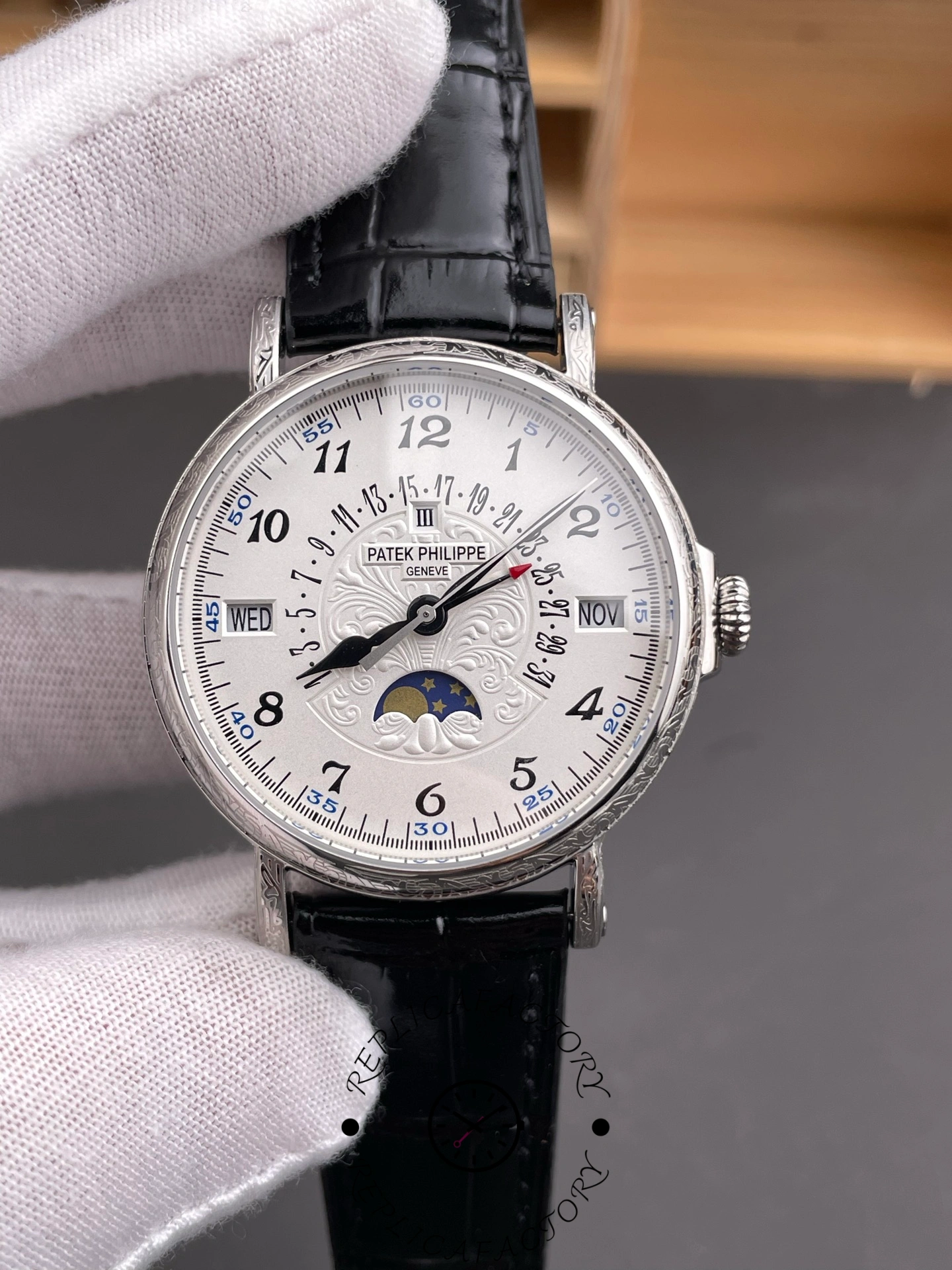 Patek Philippe Grand Complications 5160 500G 001 38mm Unisex Replica Watch