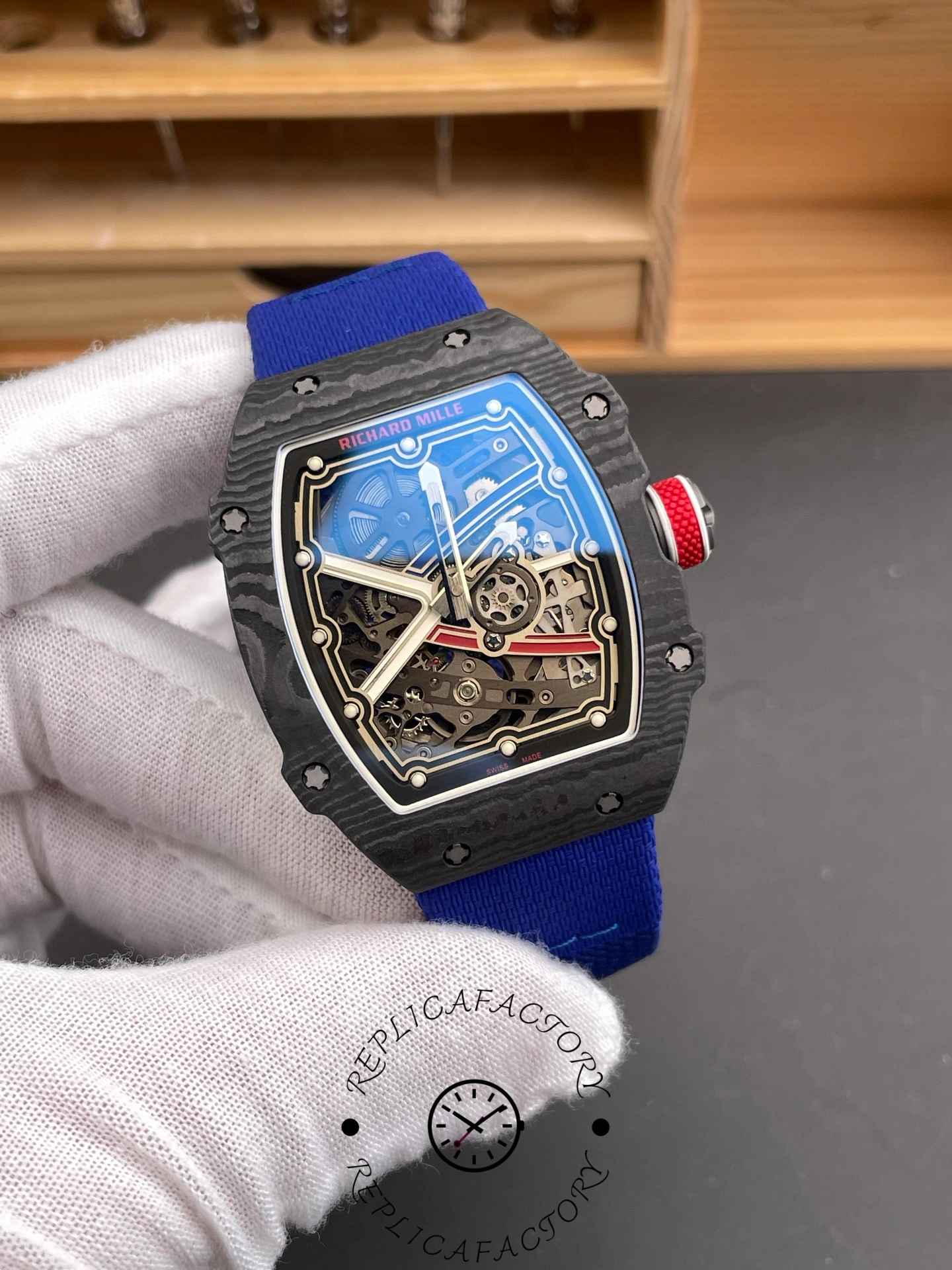 Richard Mille RM 67-02 Automatic Sebastian Ogier Black Blue