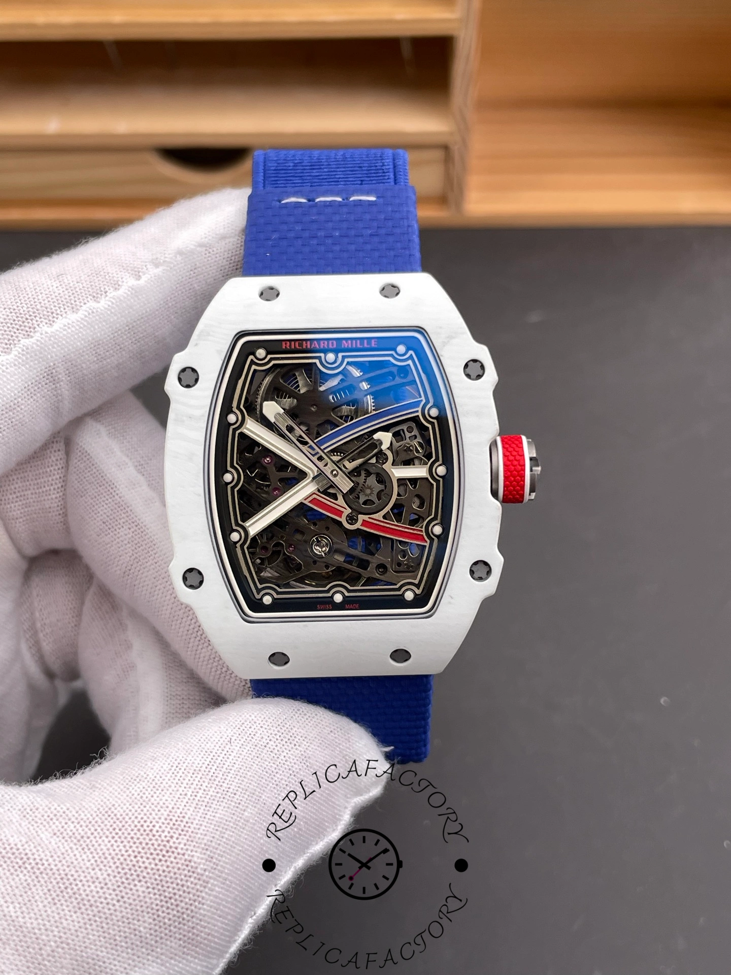 1:1 Clone Richard Mille RM 67-02 Alexis Pinturault Quartz TPT
