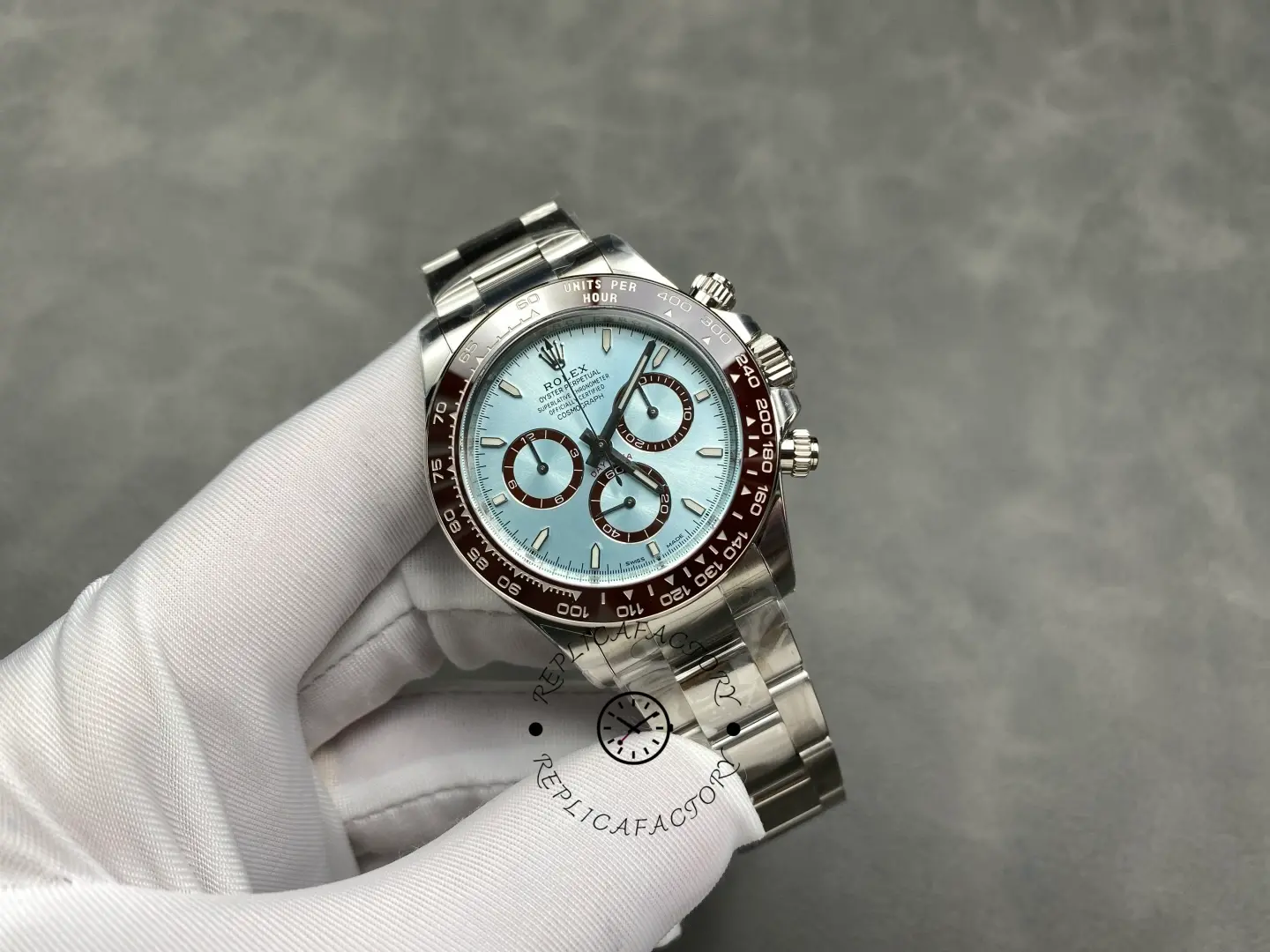 Rolex Cosmograph Daytona 116506 0001 50th Anniversary Ice Blue Dial 40mm Mens Replica Watch