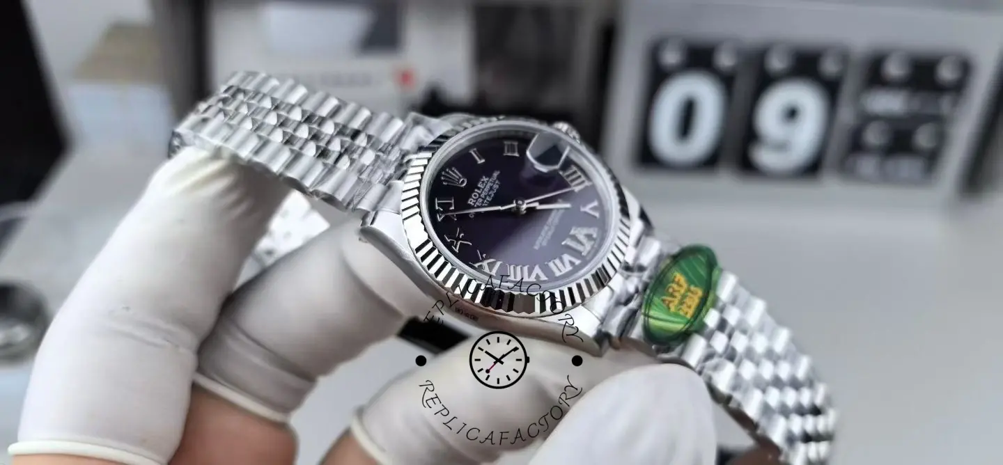 Rolex Datejust 31 Purple Dial Jubilee Bracelet 278274 0026 Women's Watch