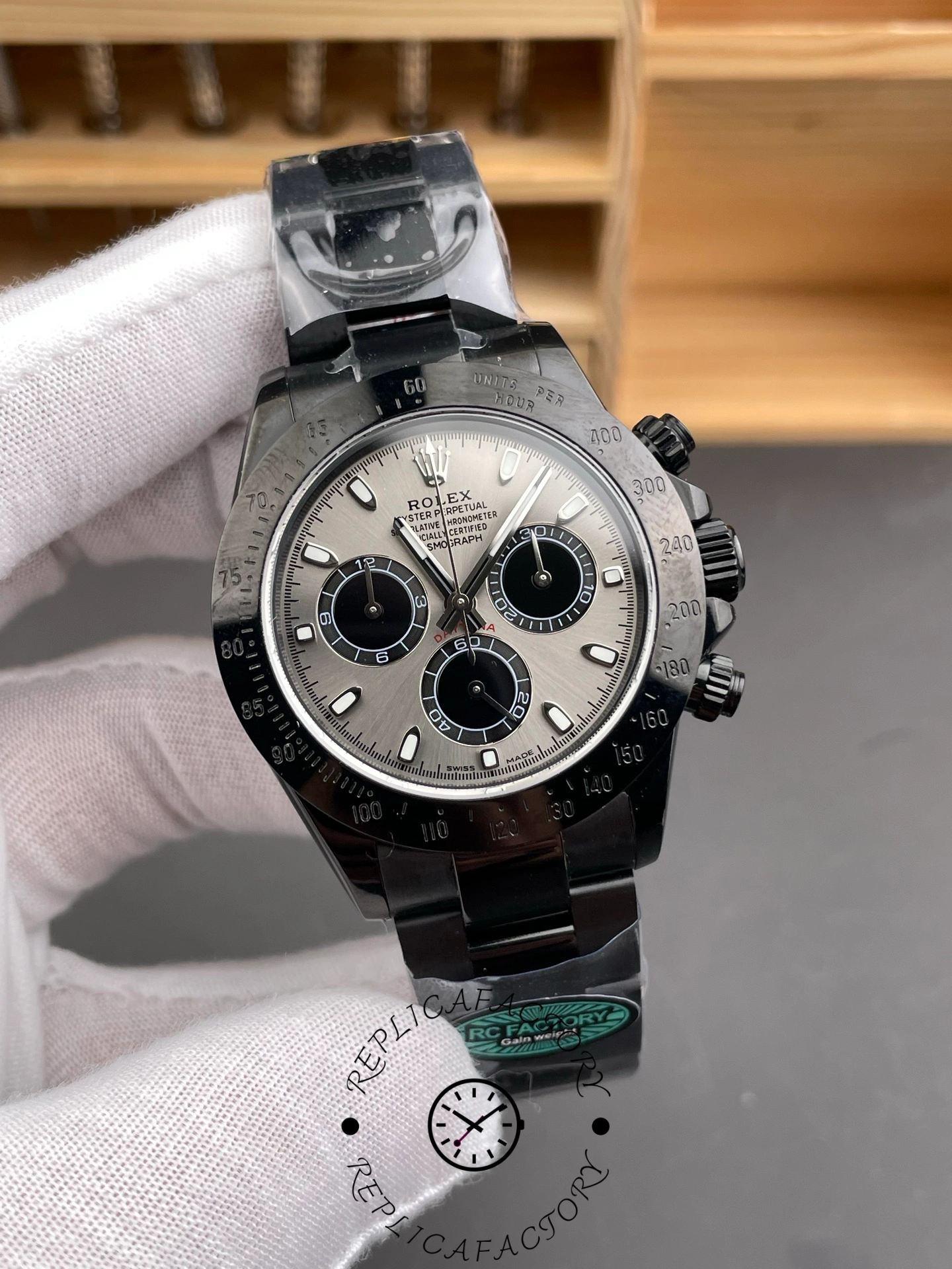Rolex Cosmograph Daytona PVD Black Boc Coating Oyster 40mm