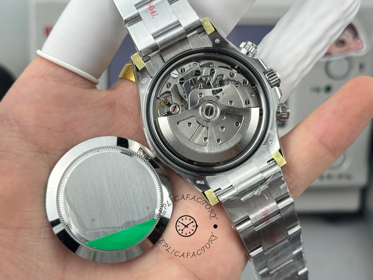 Rolex Daytona 904L Stainless Steel 116589BR 40 MOP Dial 1:1 Clone