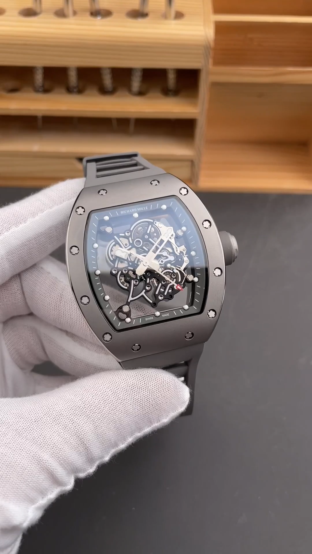 Richard Mille Limited Edition RM55 Ceramic 50mm
