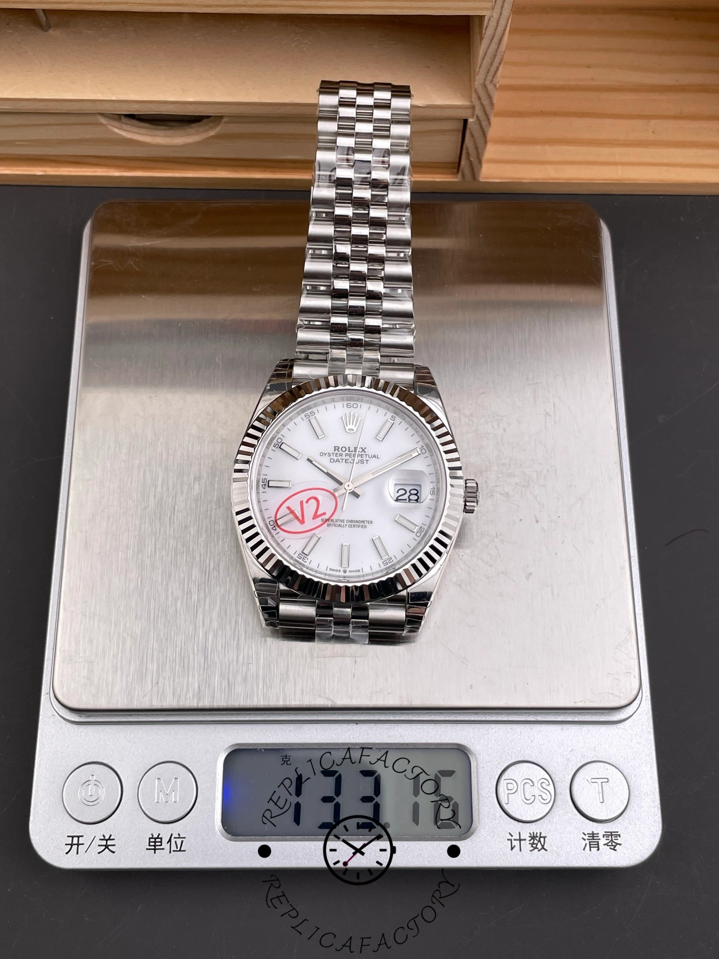 Rolex Datejust 41 Steel & White Gold White Dial Jubilee Bracelet M126334 0010 Men's Watch