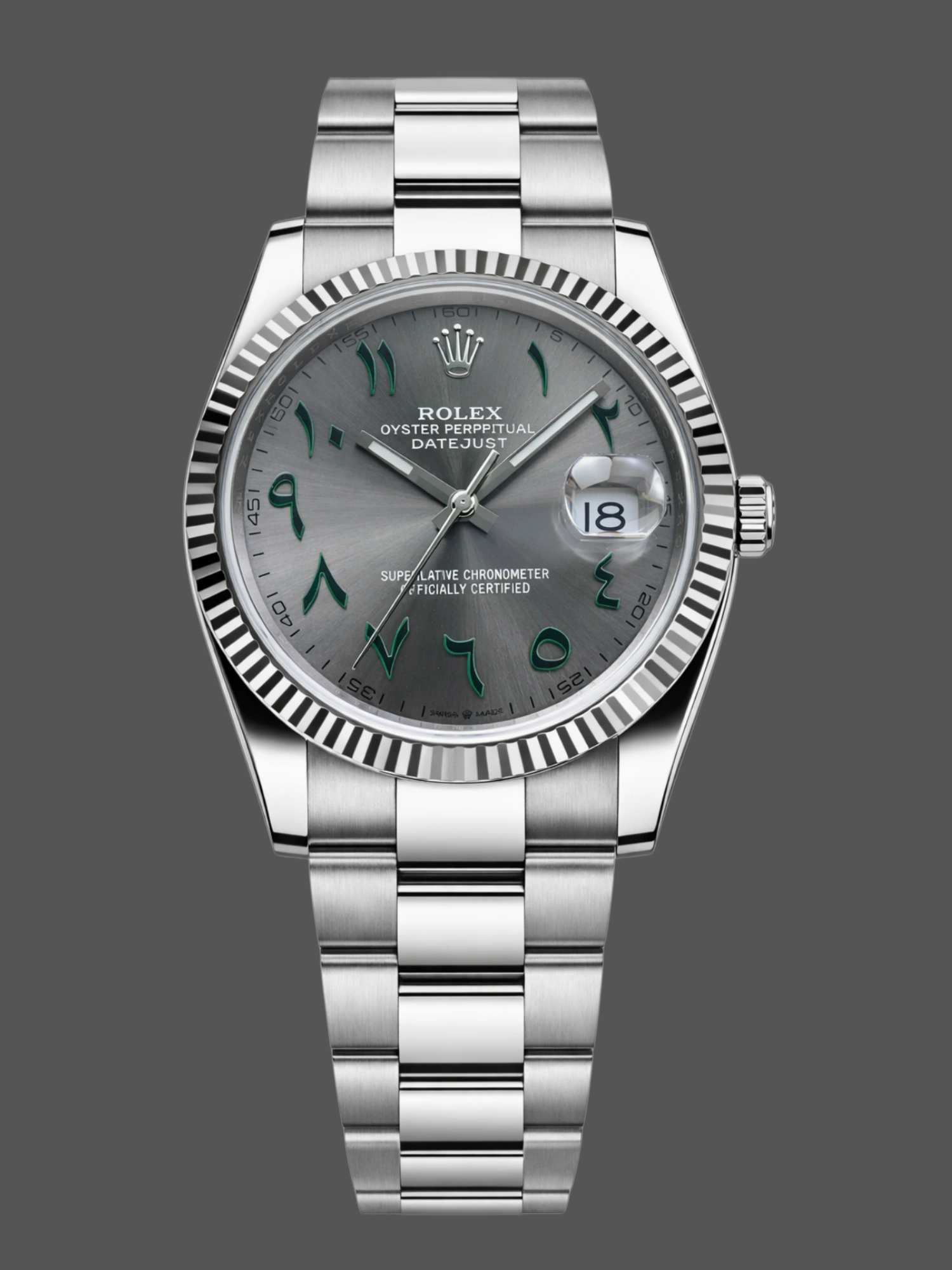 Rolex Datejust 36 DIW Wimbledon Dial Midsize M126234 Unisex Watch