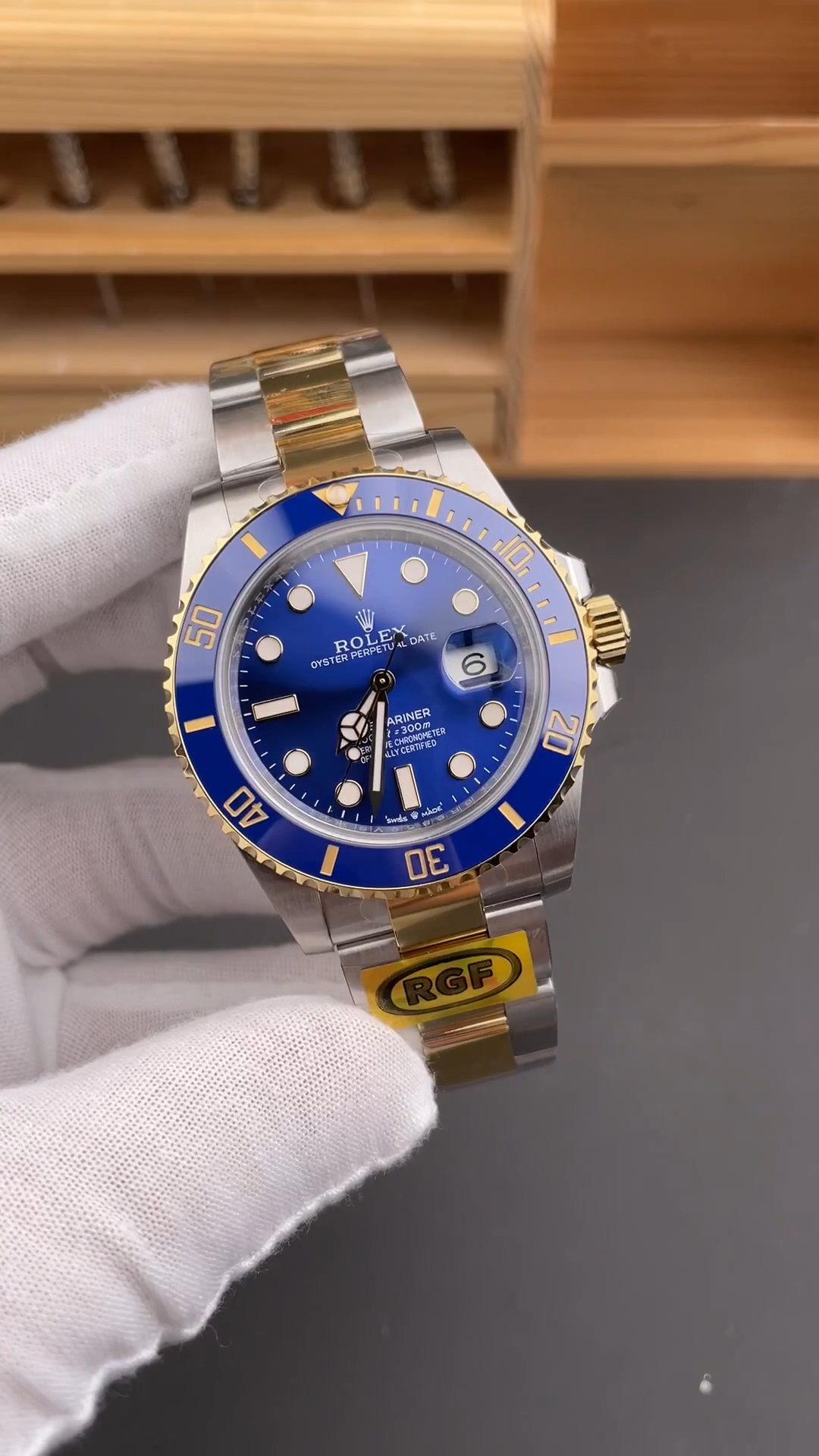 Rolex Submariner 126613LB Blue Dial Blue Bezel 41mm Mens Replica Watch